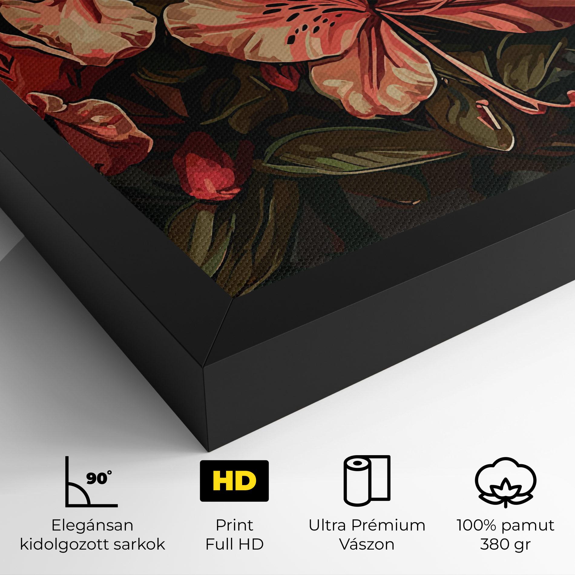 Vászonkép Cream Exotic Art mockup 4