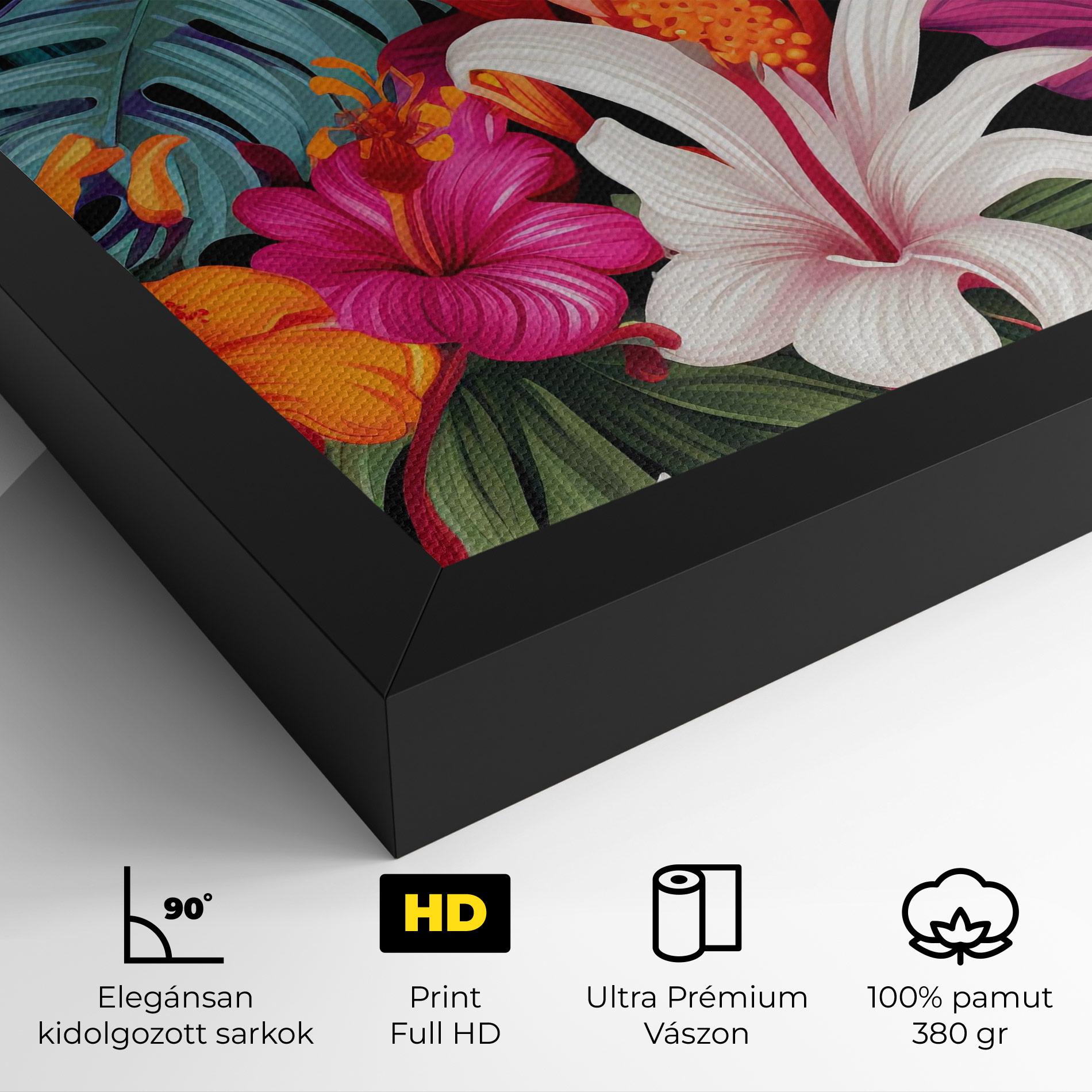 Vászonkép Exotic Patern mockup 4