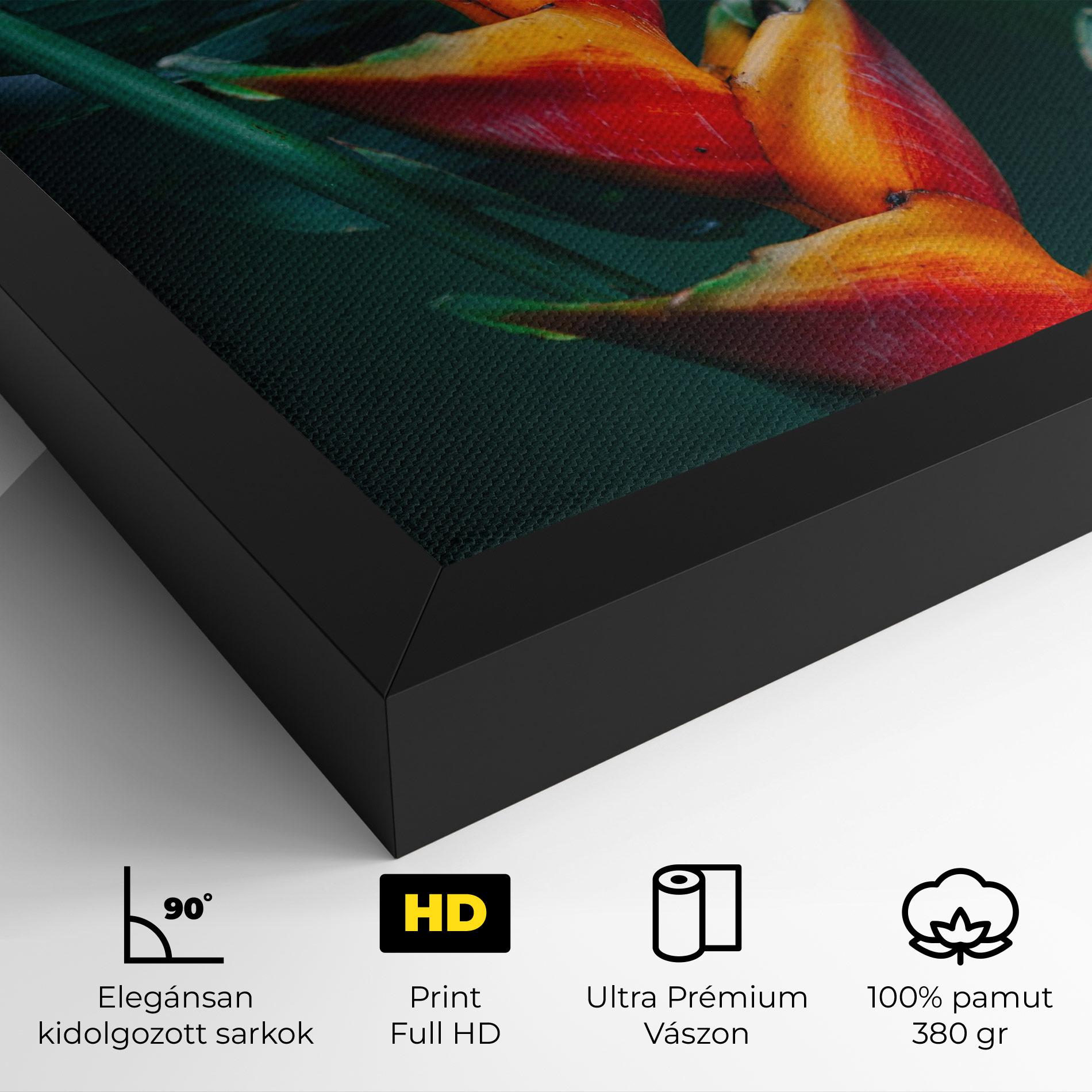 Vászonkép Red Orange Exotic mockup 4