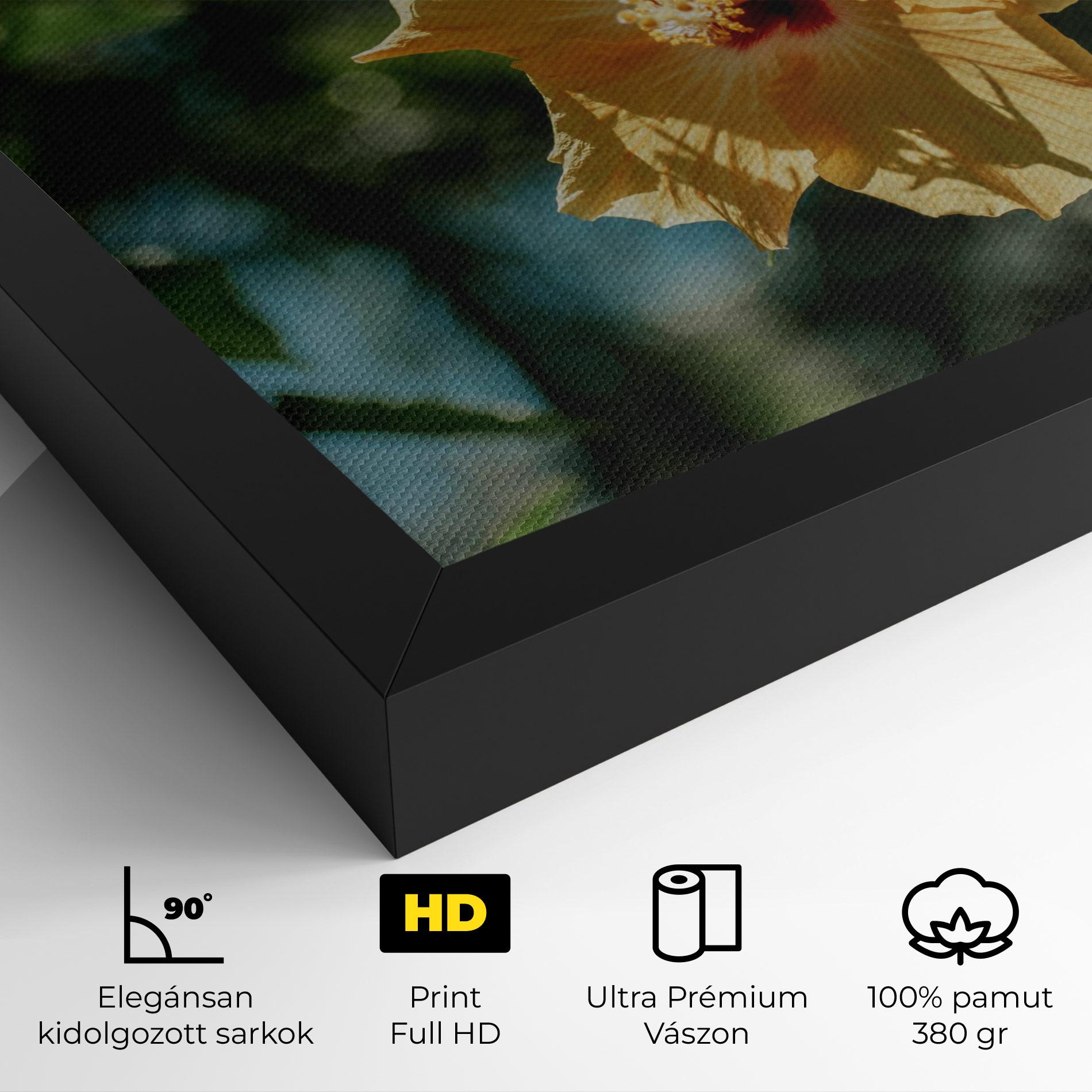 Vászonkép Yellow Pretty Exotic mockup 4