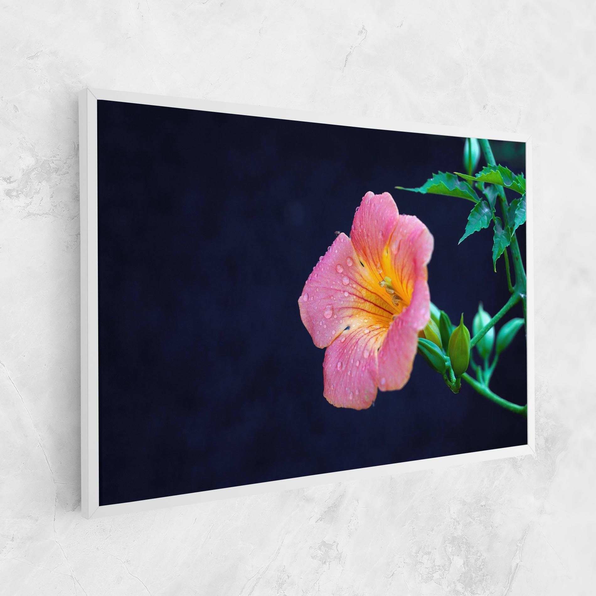 Vászonkép Exotic Pink Plant mockup 1