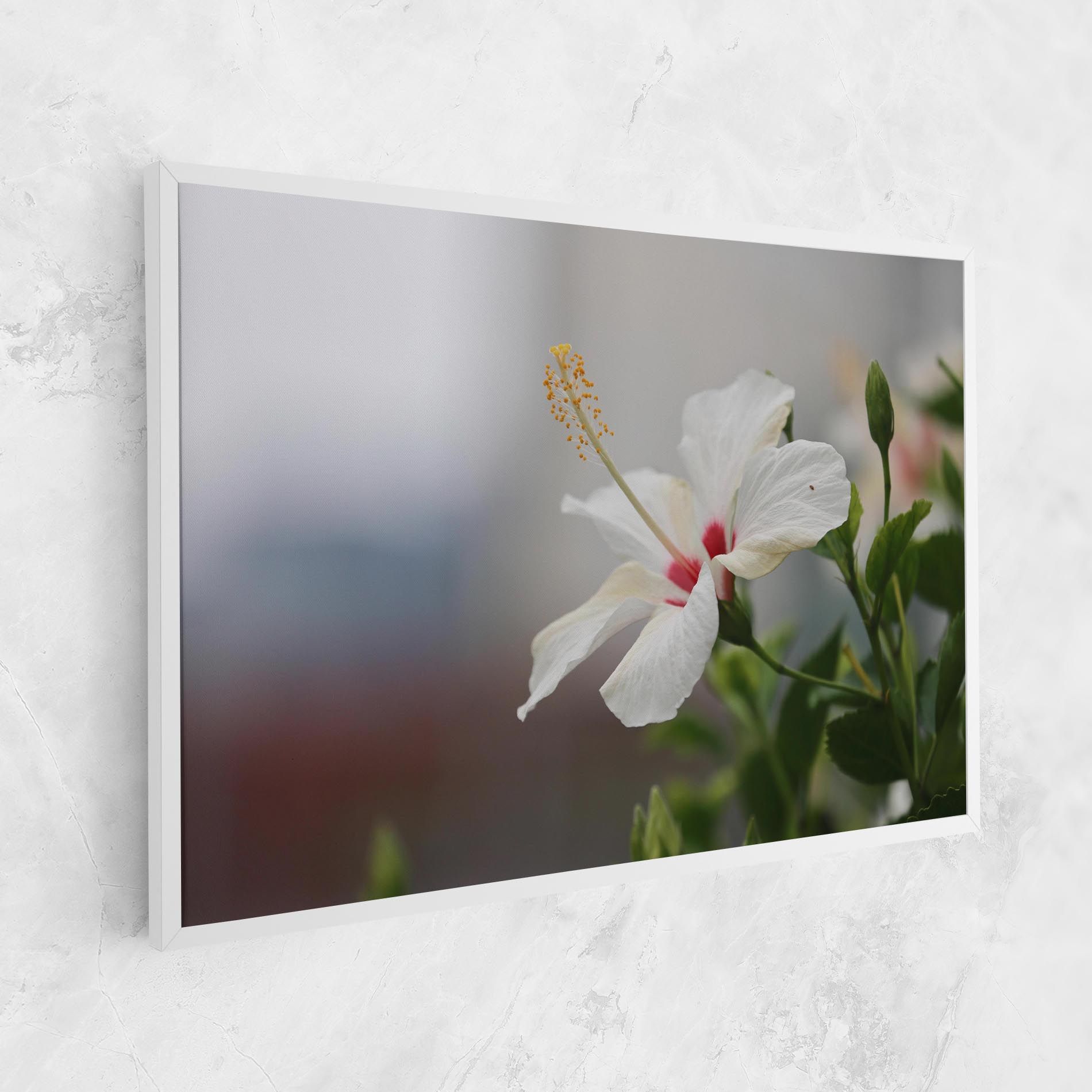 Exotic White Flower mockup 1