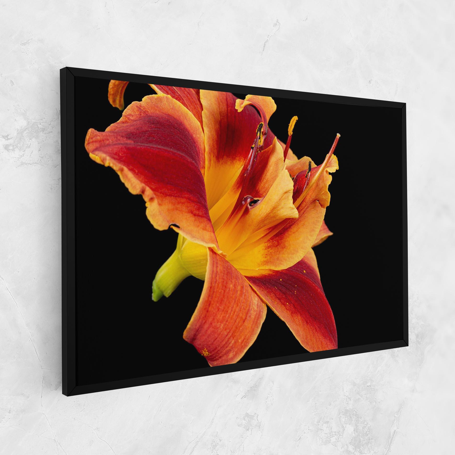 Vászonkép Exotic Orange Red mockup 1