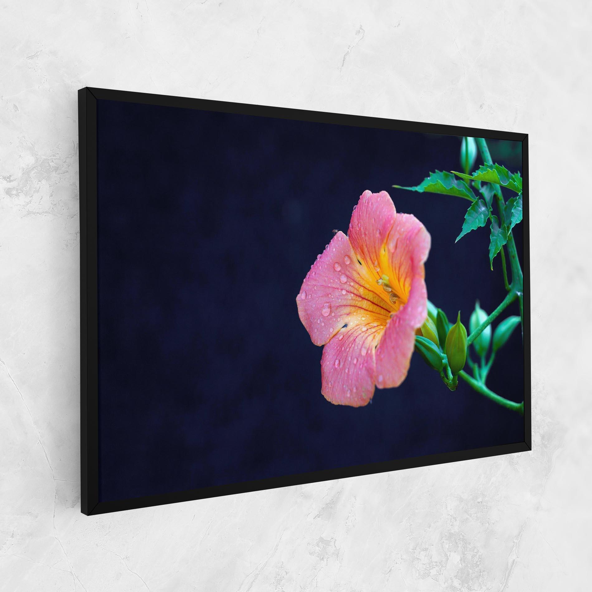 Vászonkép Exotic Pink Plant mockup 1