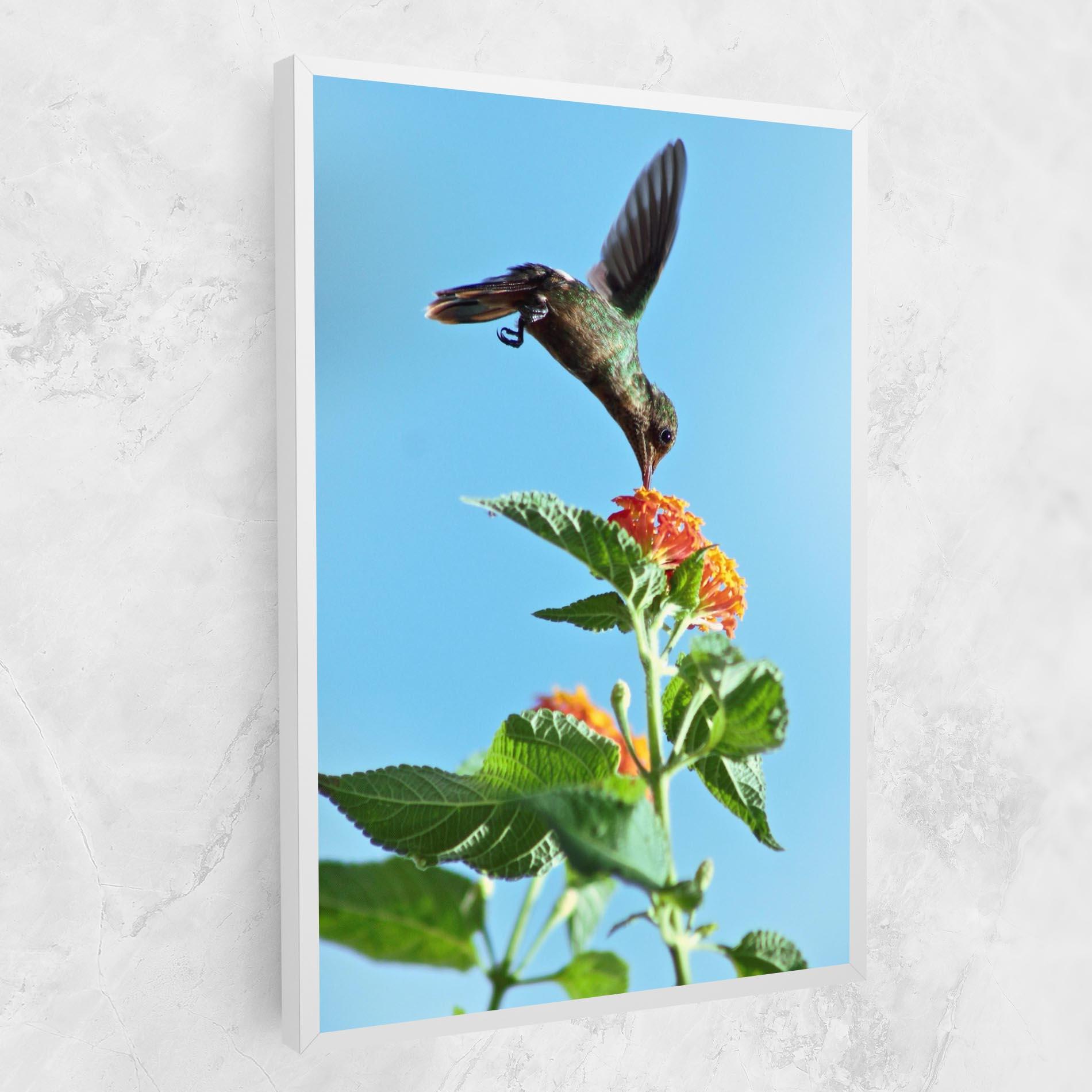 Vászonkép Bird Exotic Flower mockup 1