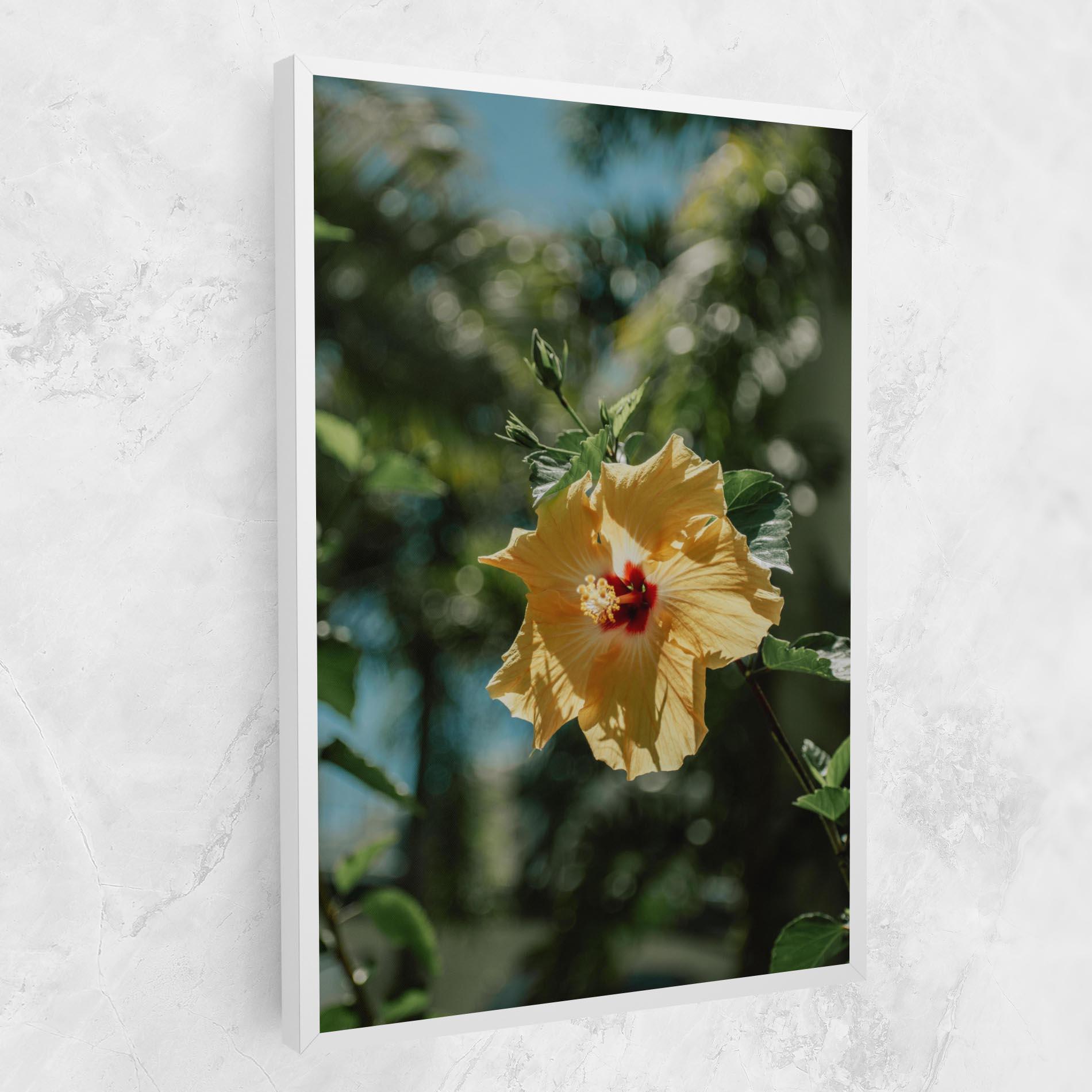 Vászonkép Yellow Pretty Exotic mockup 1