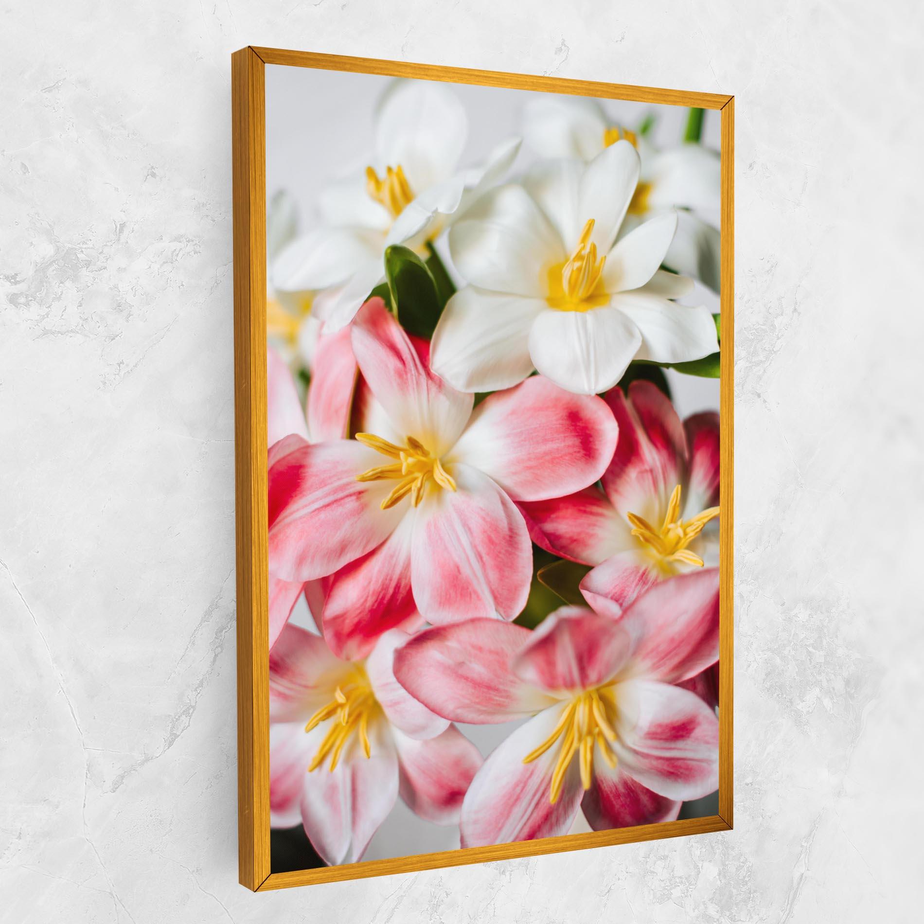 Vászonkép Beautiful Exotic Flower mockup 1