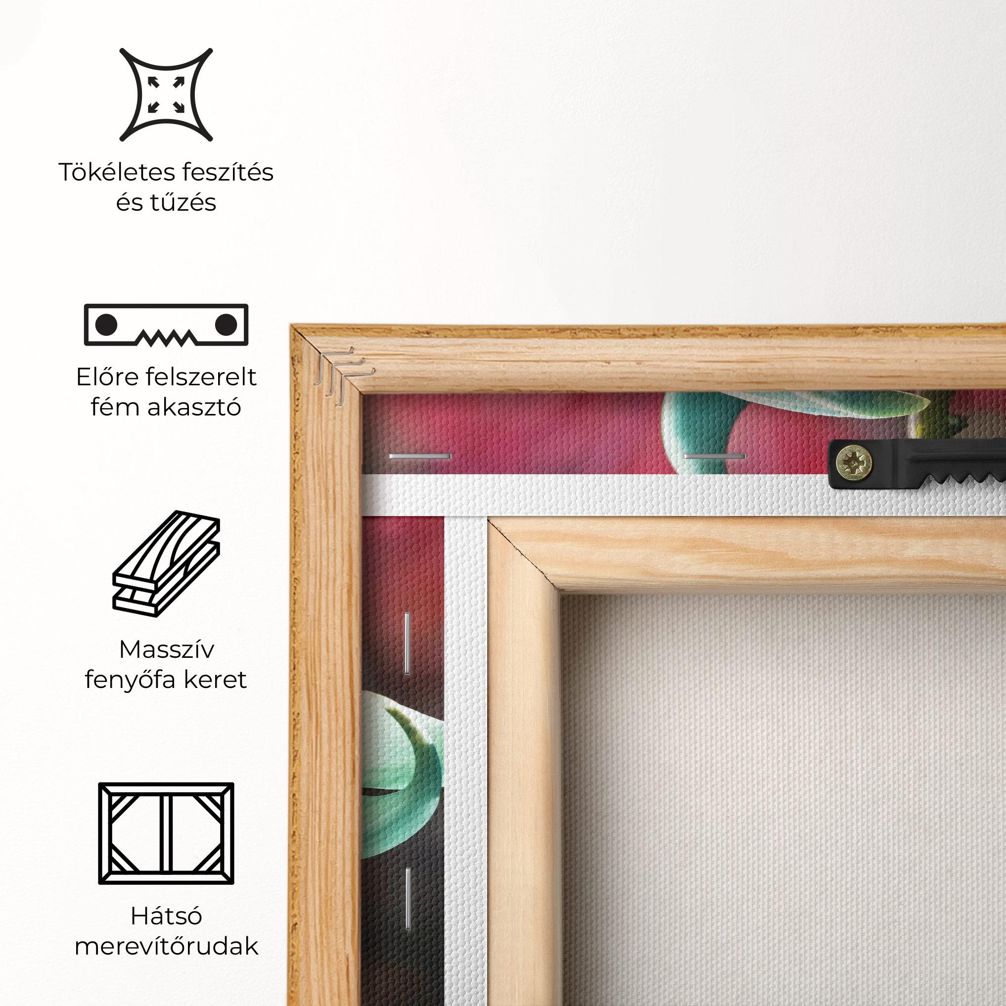 Vászonkép Pastel Green Plant mockup 5