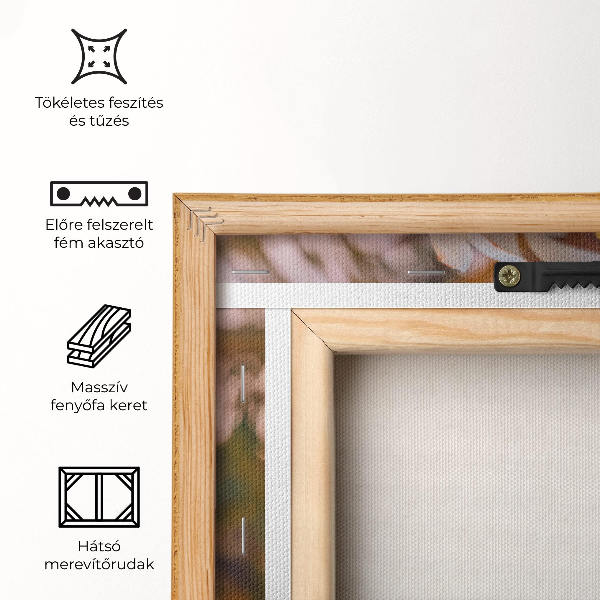 Vászonkép White Plumeria mockup 5