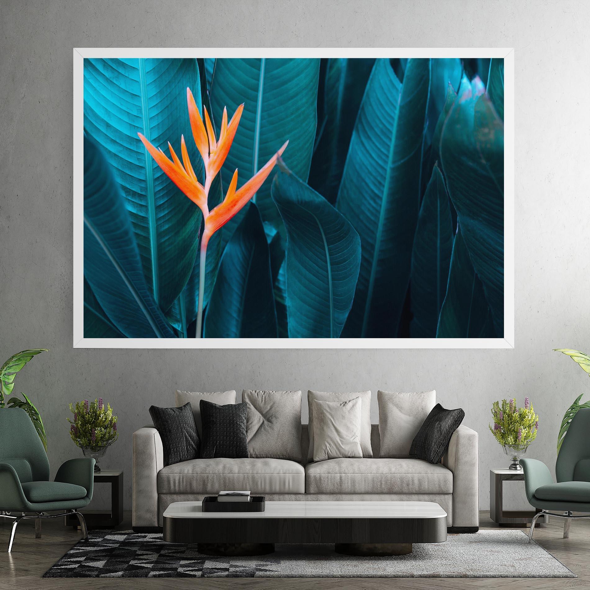 Vászonkép Orange Green Exotic mockup 7