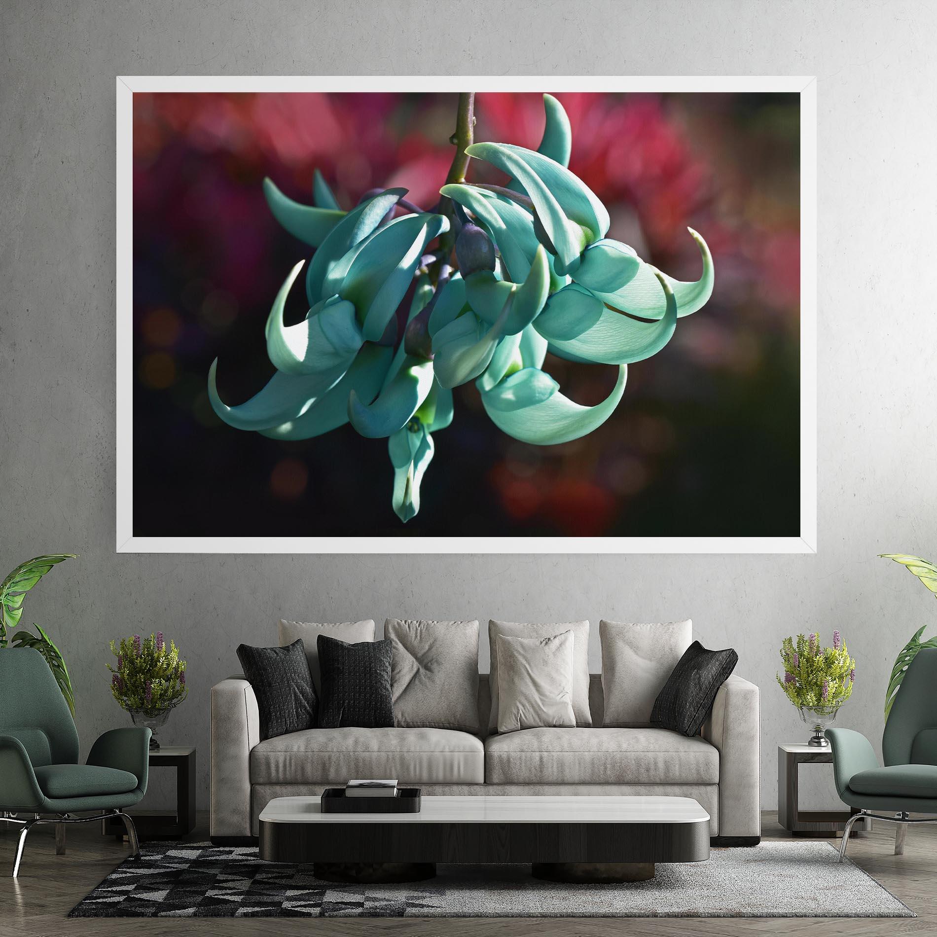 Vászonkép Pastel Green Plant mockup 7