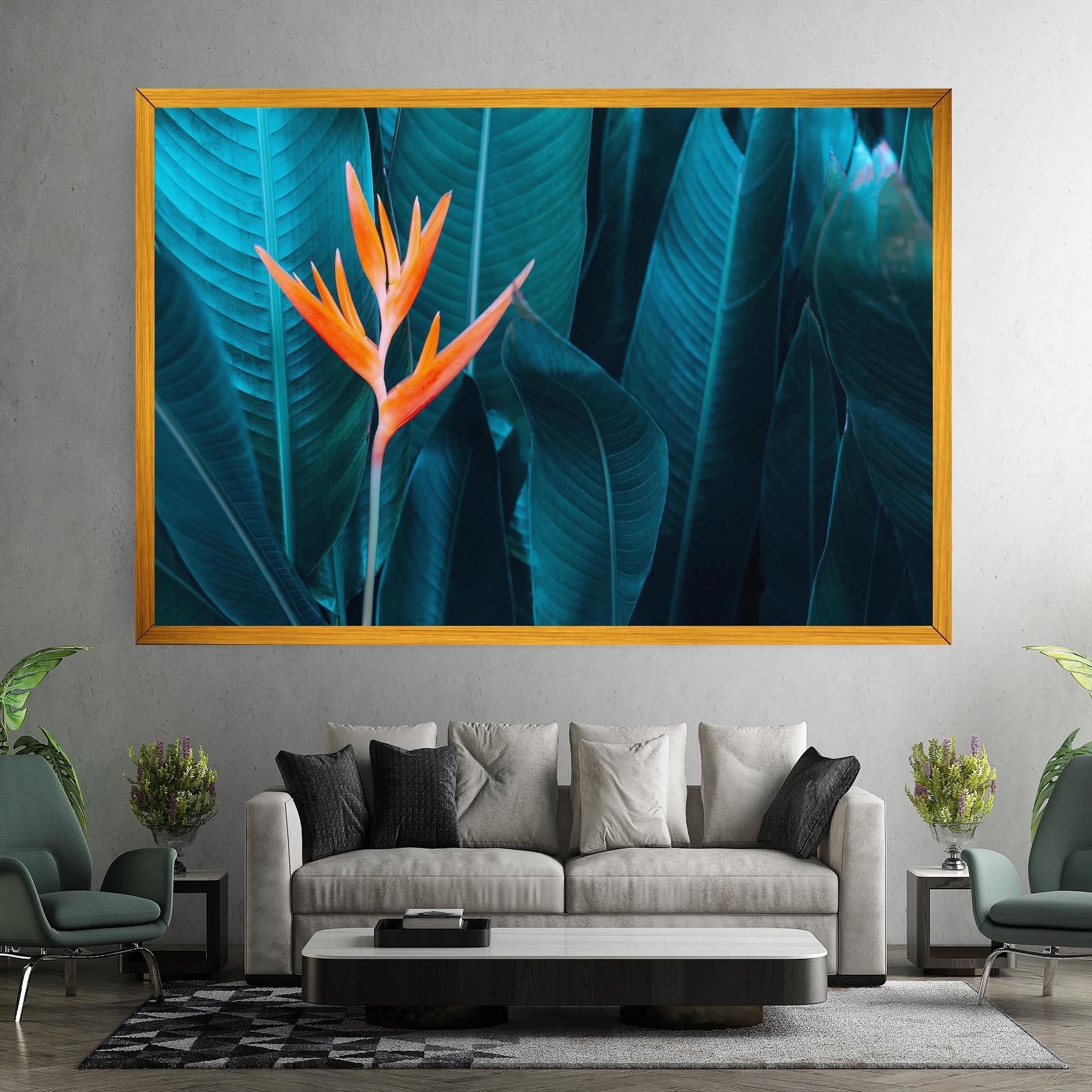 Vászonkép Orange Green Exotic mockup 7