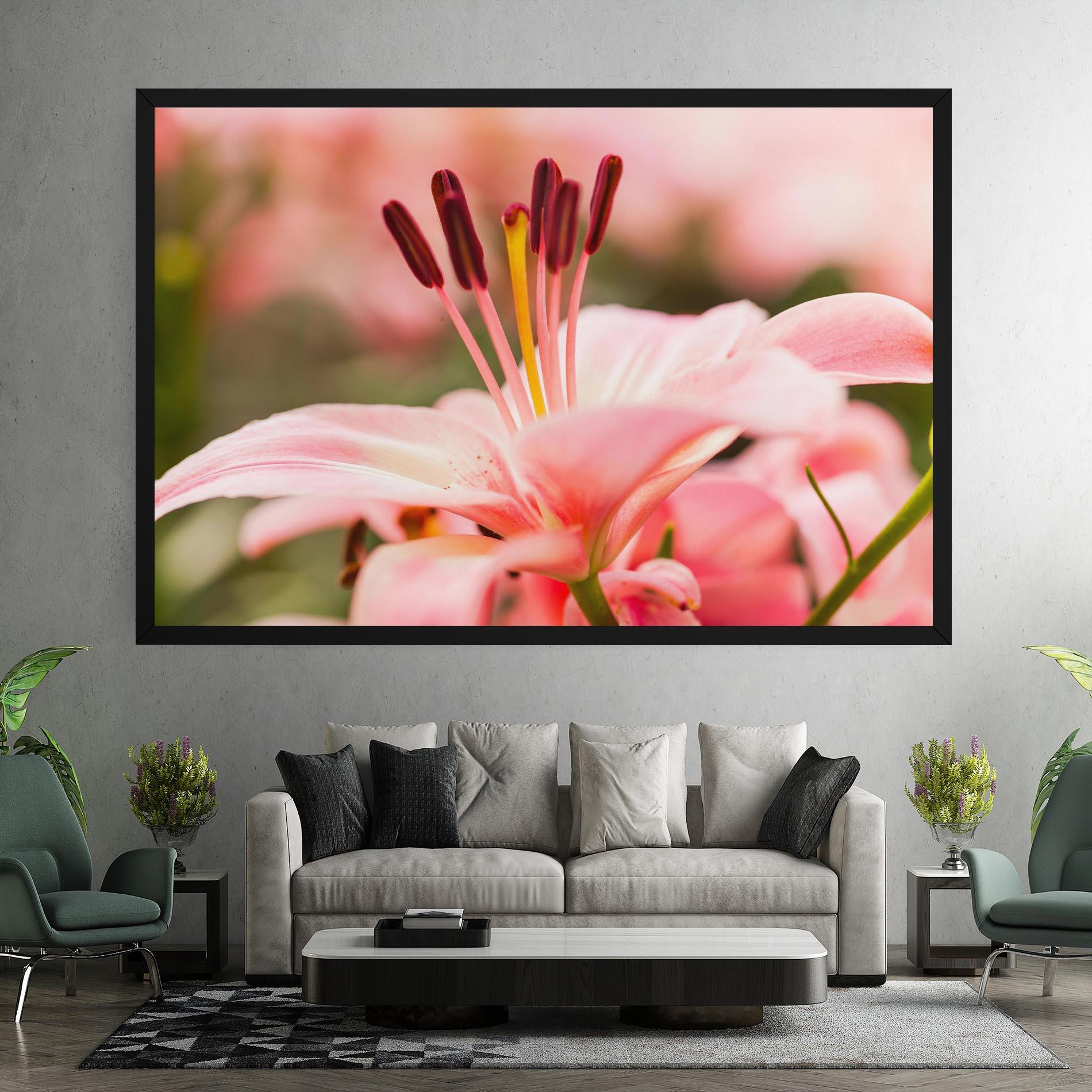 Vászonkép Flower mockup 7