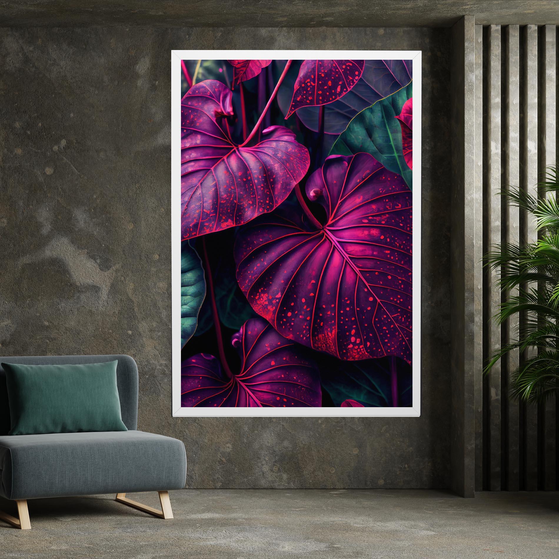 Vászonkép Big Purple Exotic mockup 7