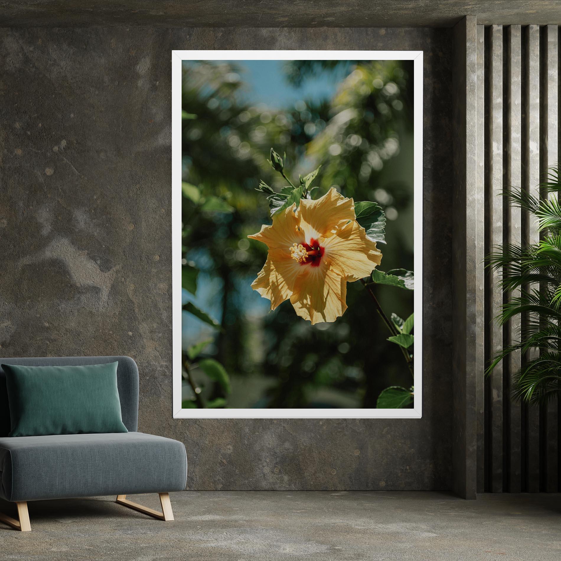 Vászonkép Yellow Pretty Exotic mockup 7
