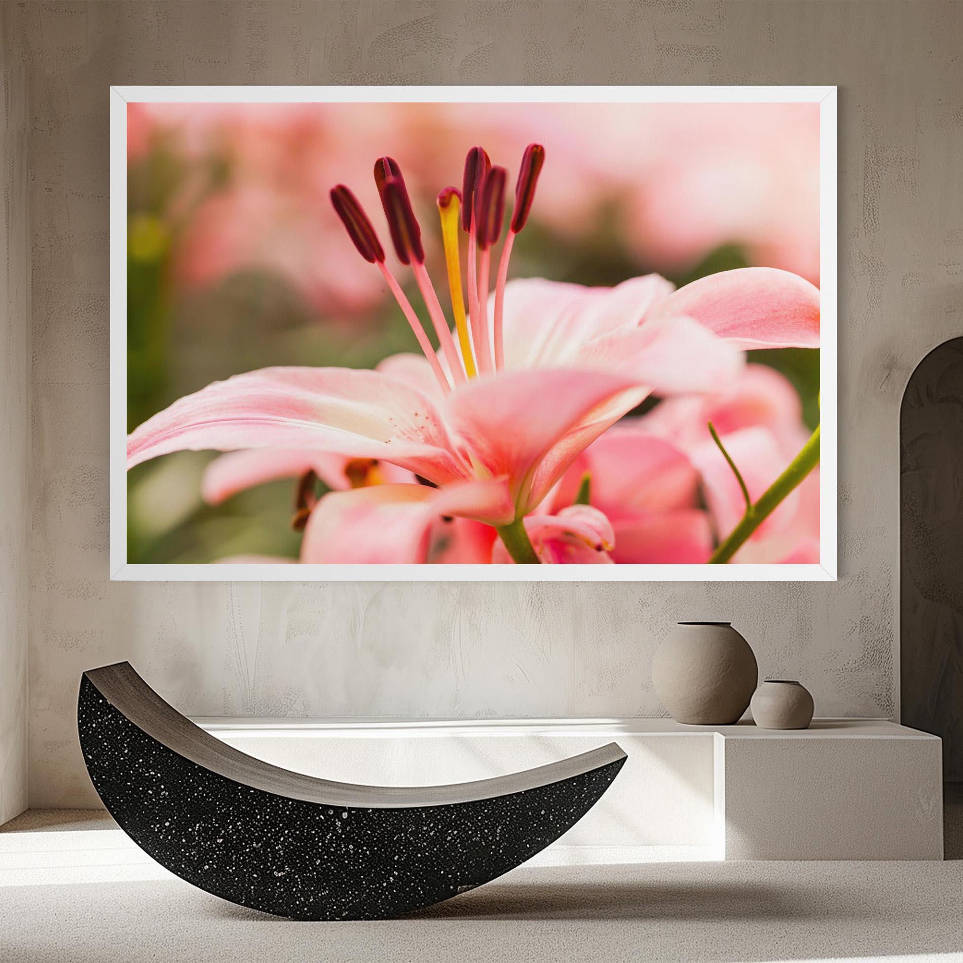 Vászonkép Flower mockup 8