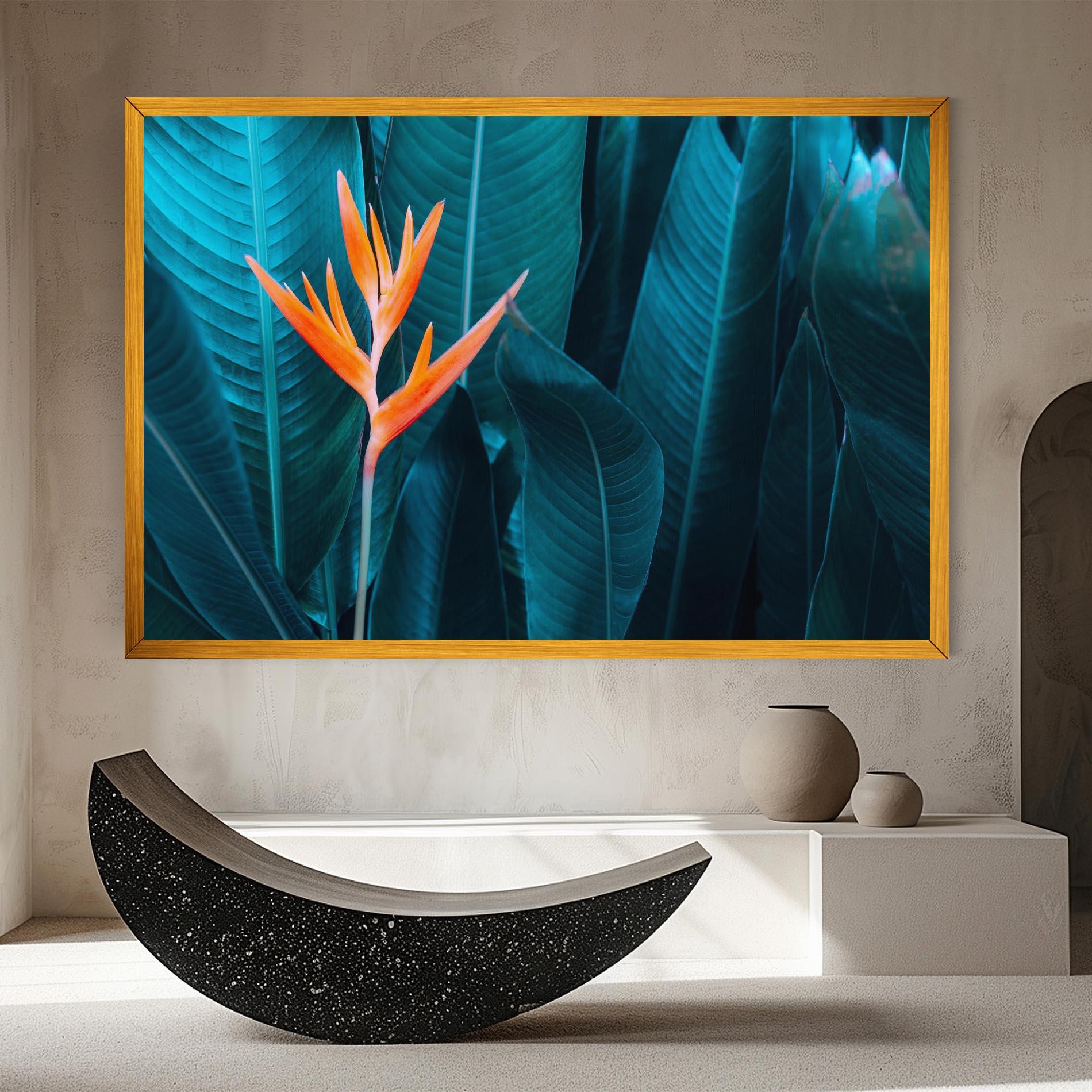 Vászonkép Orange Green Exotic mockup 8