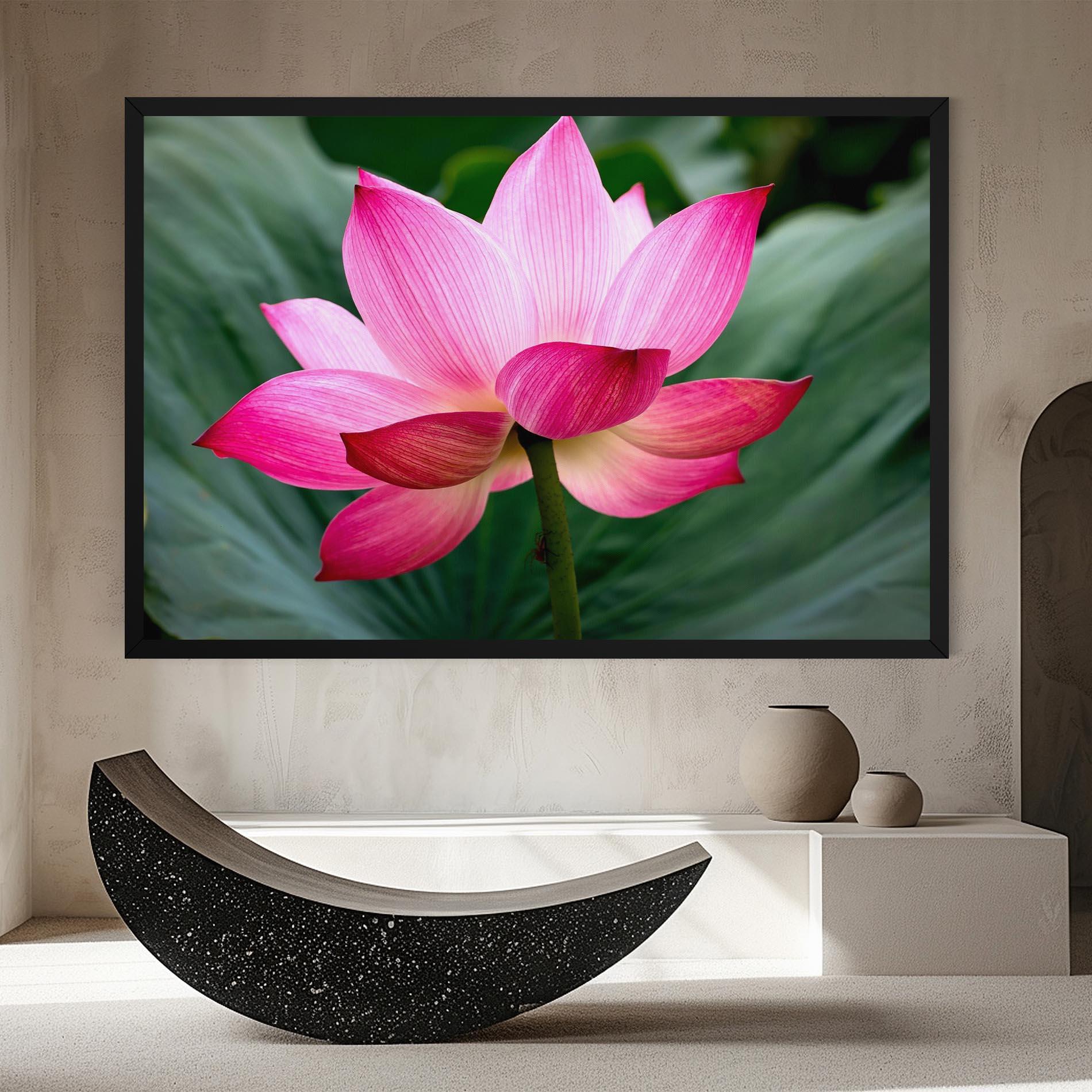 Vászonkép Beautiful Pink Exotic mockup 8