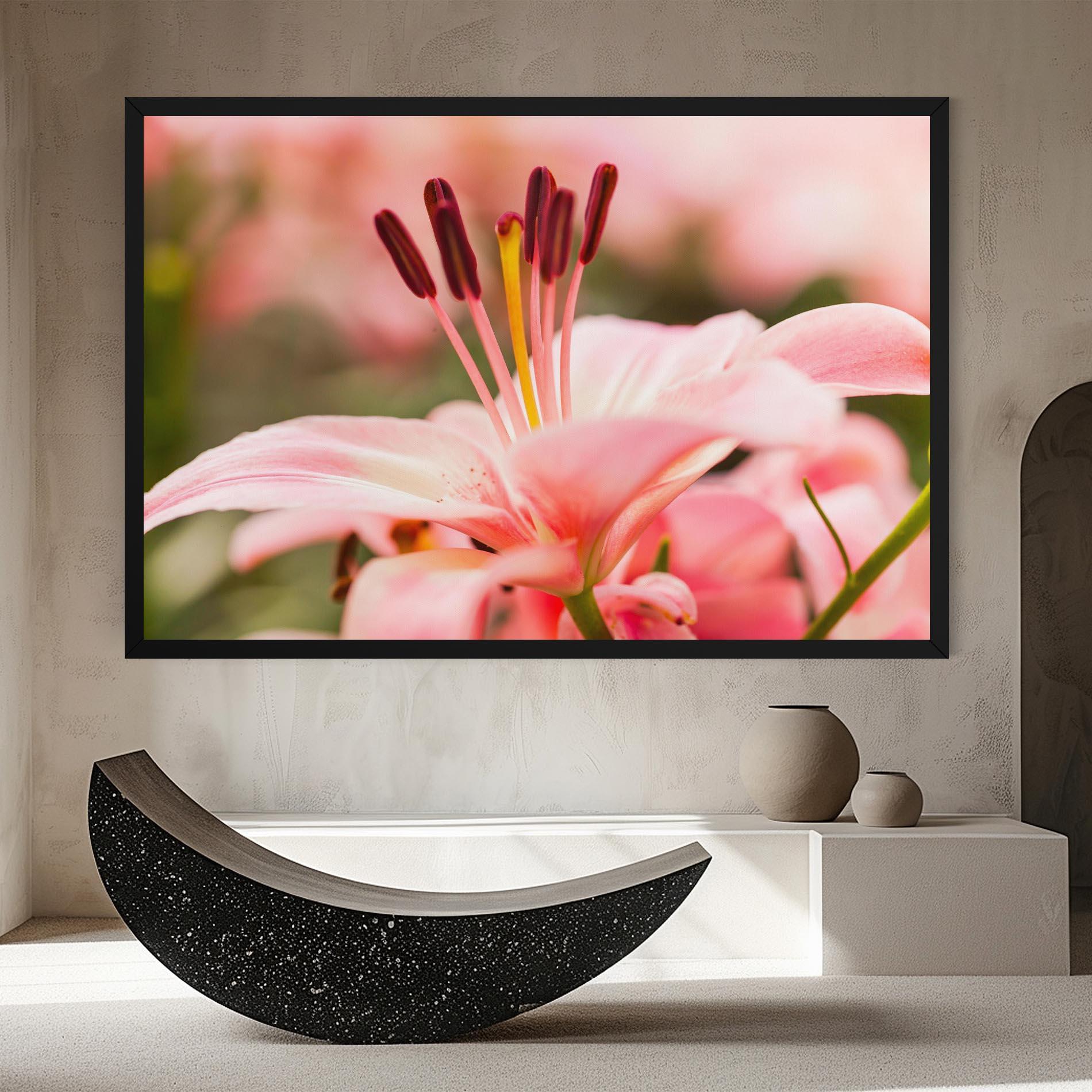 Vászonkép Flower mockup 8