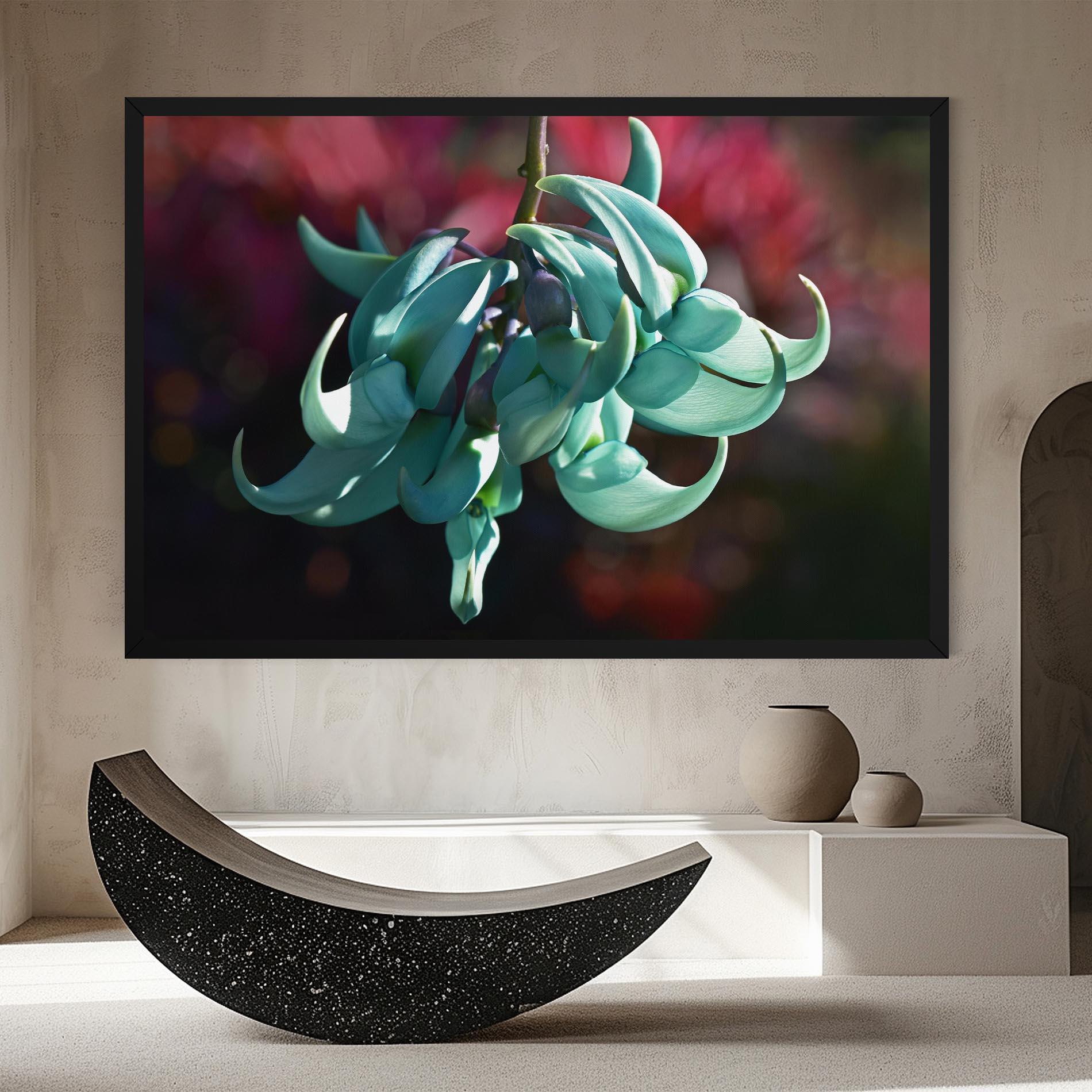 Vászonkép Pastel Green Plant mockup 8