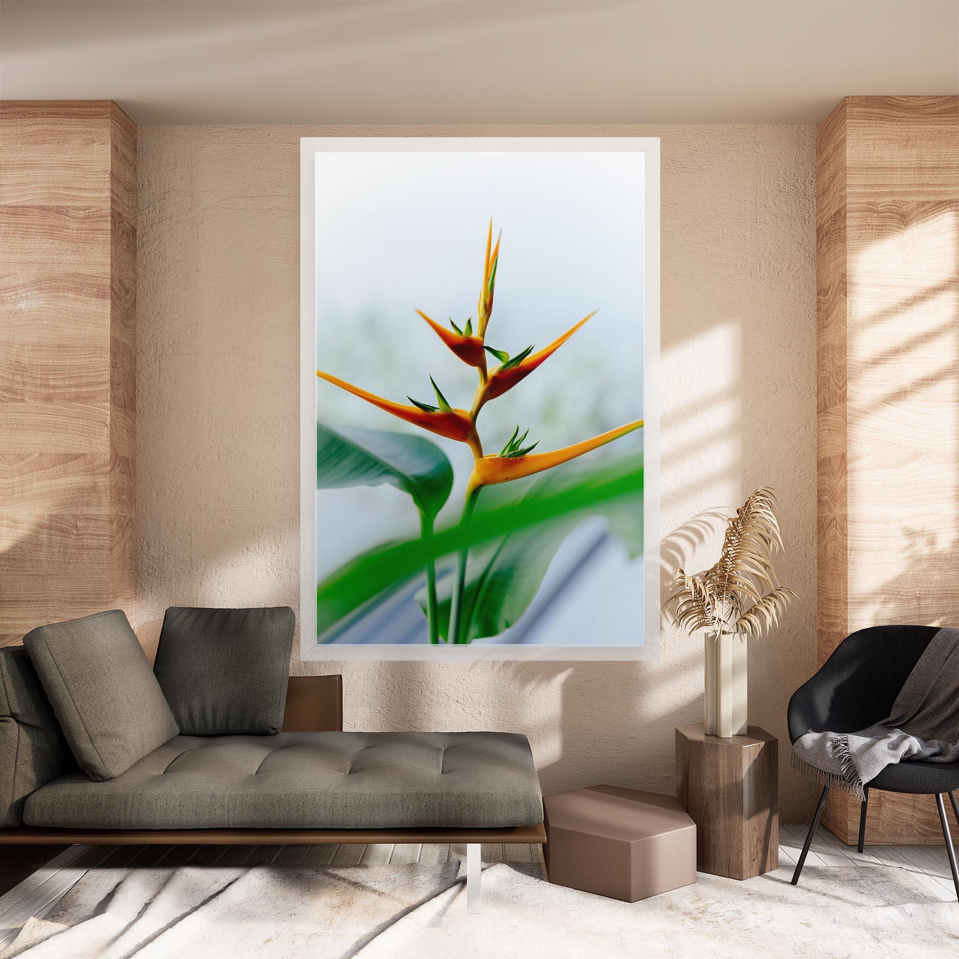 Vászonkép Exotic Orange Green mockup 8