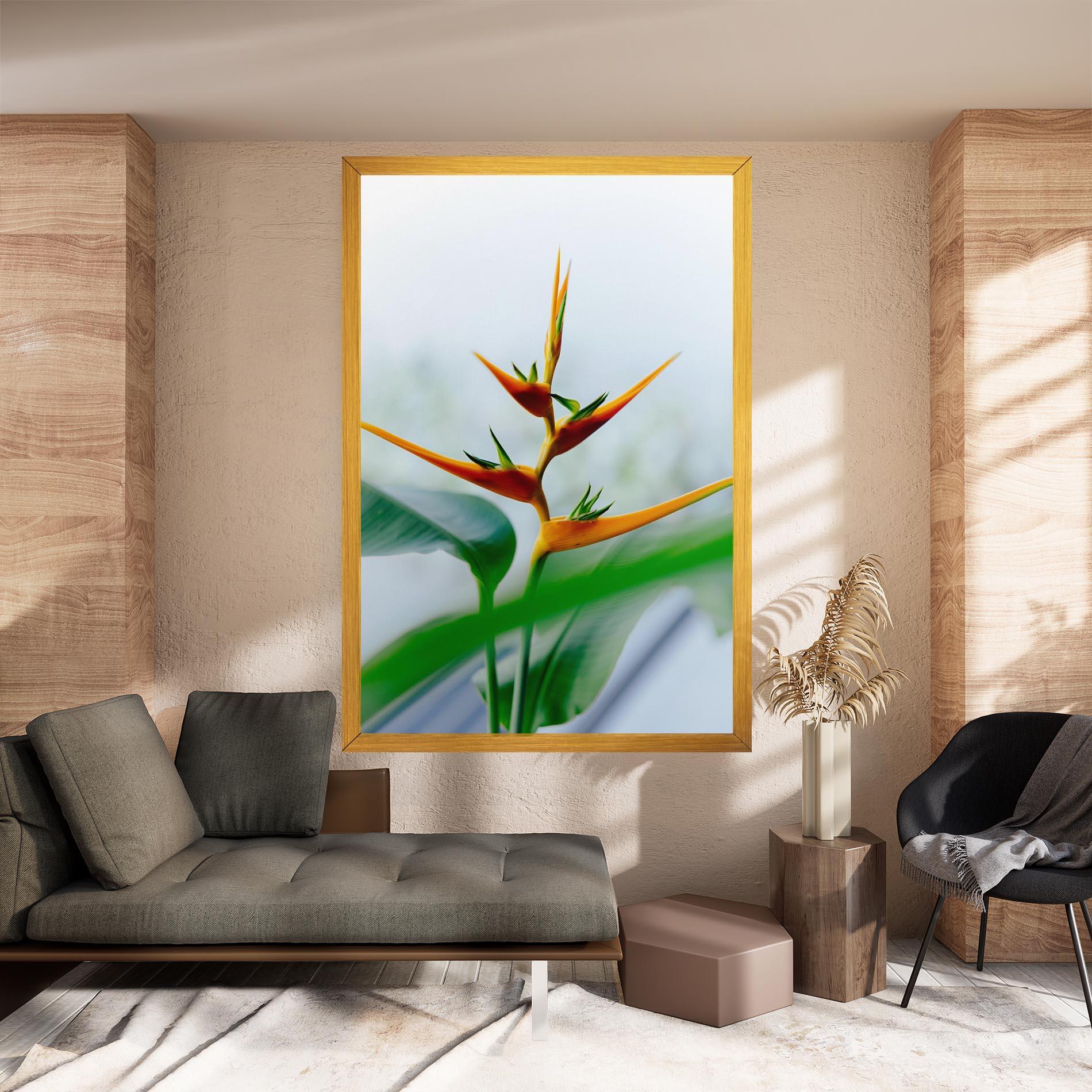 Vászonkép Exotic Orange Green mockup 8