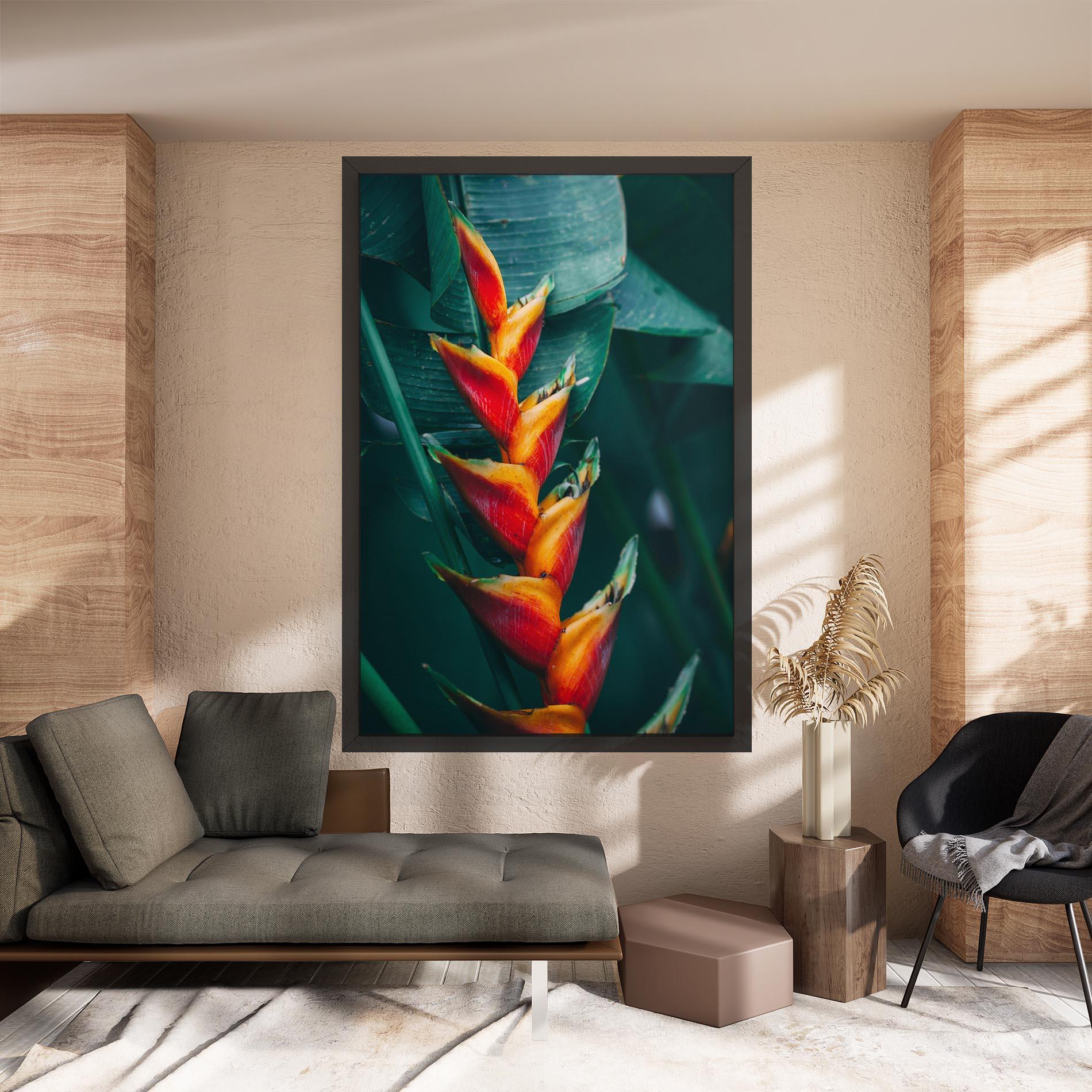 Vászonkép Red Orange Exotic mockup 8