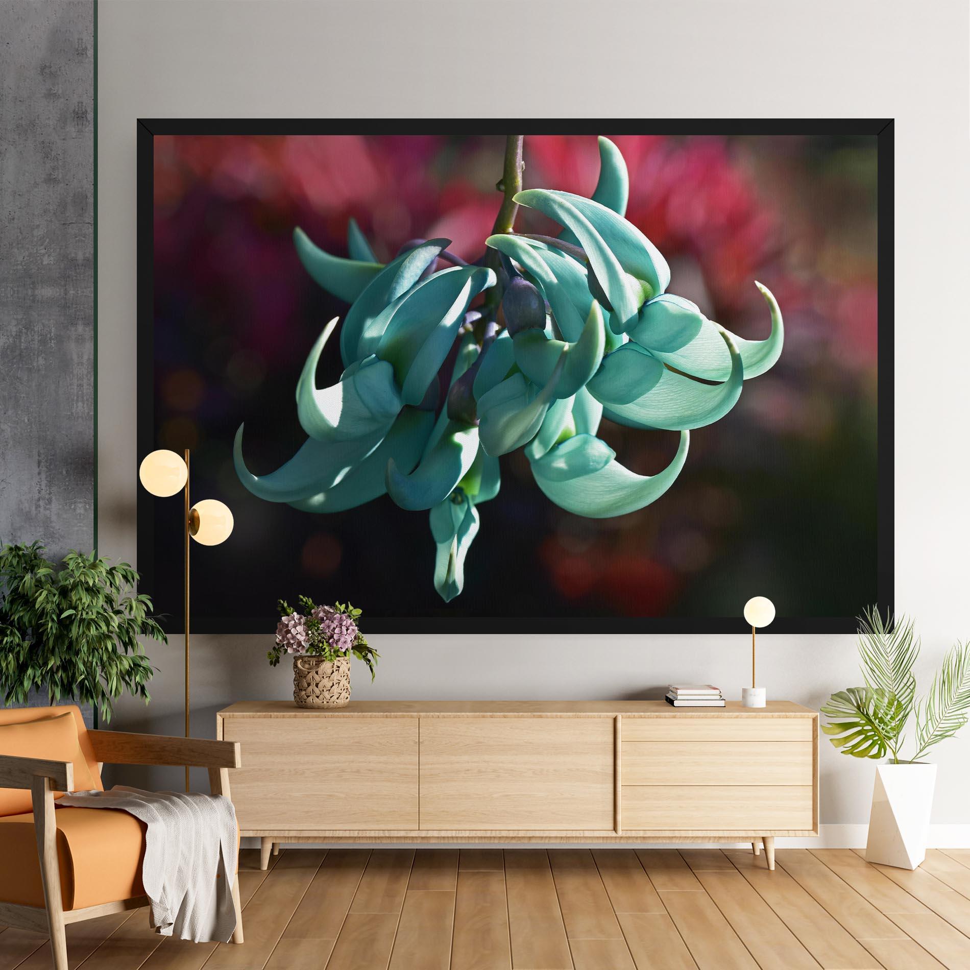 Vászonkép Pastel Green Plant mockup 9