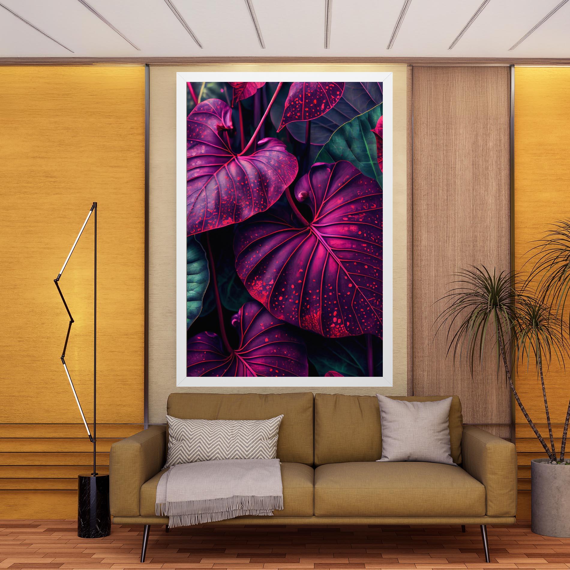 Vászonkép Big Purple Exotic mockup 9