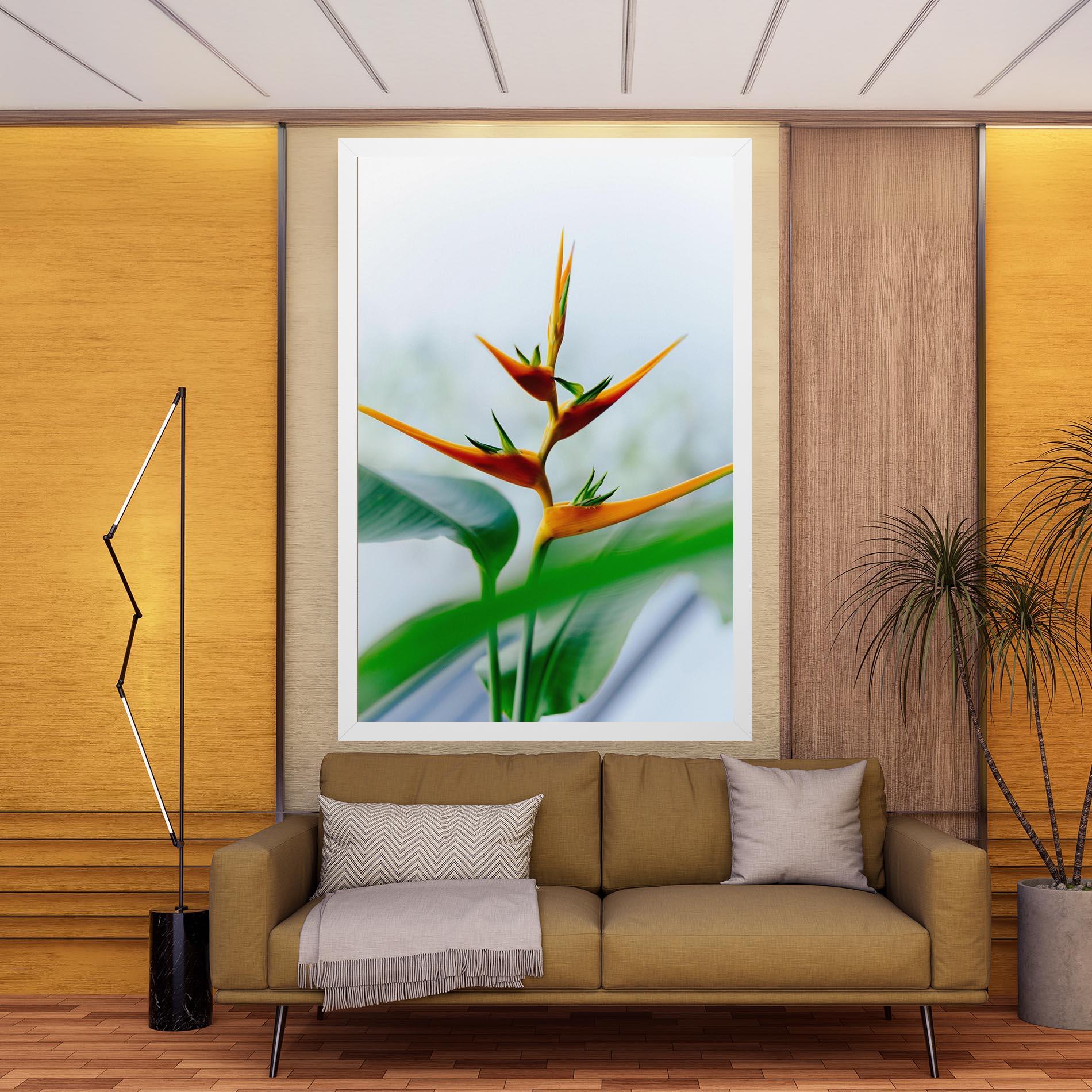 Vászonkép Exotic Orange Green mockup 9