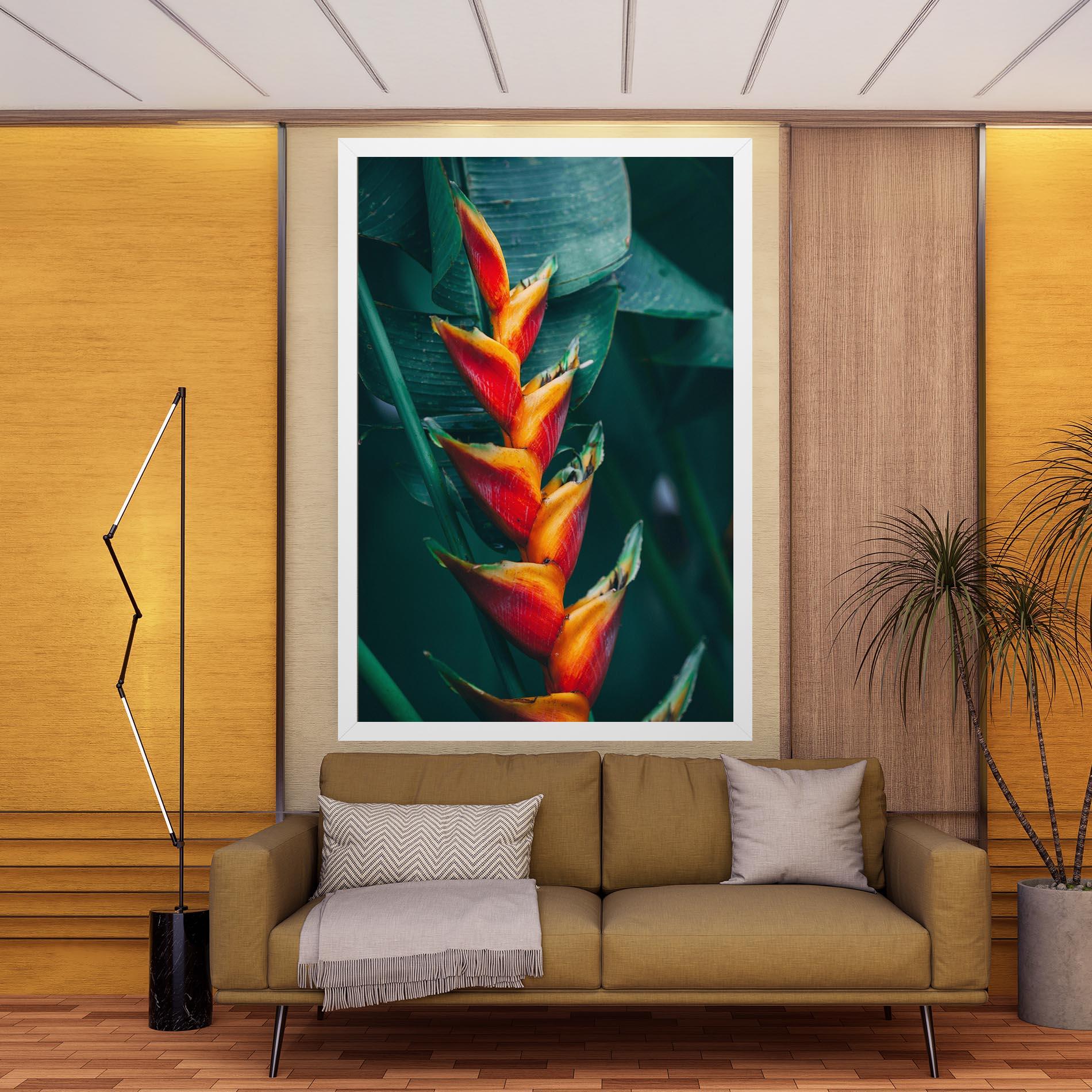 Vászonkép Red Orange Exotic mockup 9