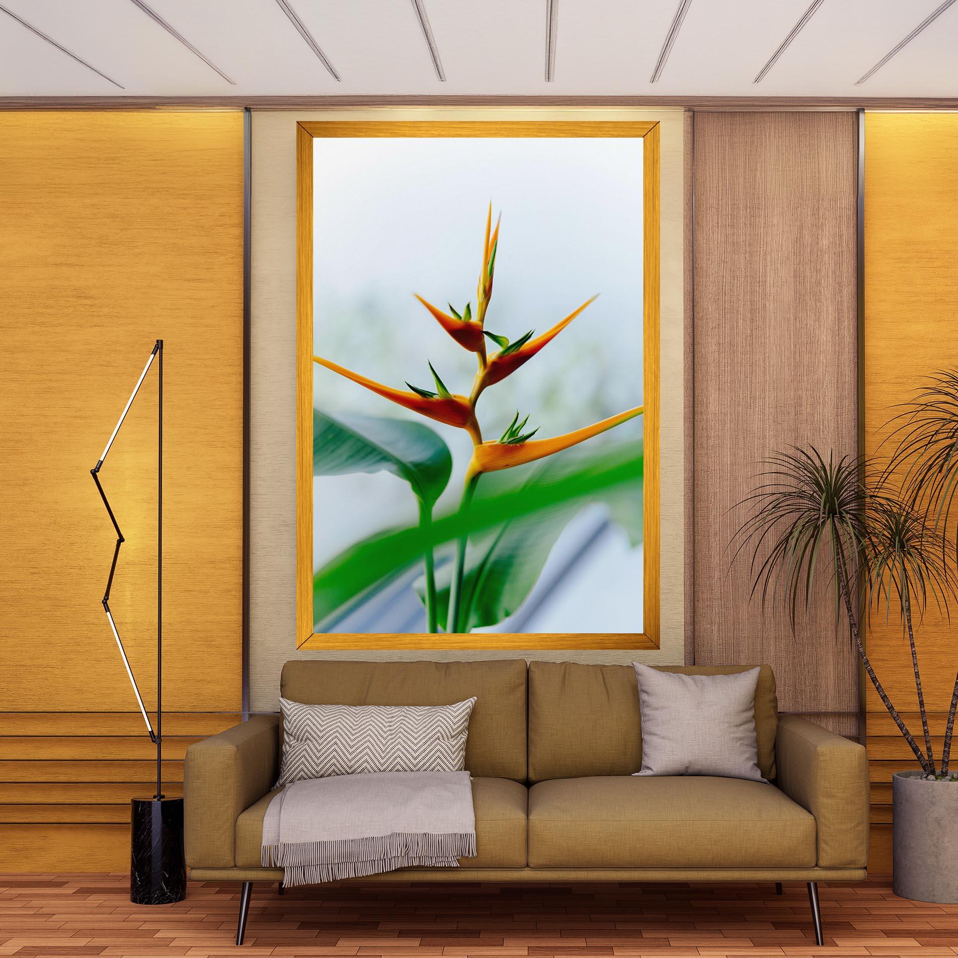 Vászonkép Exotic Orange Green mockup 9