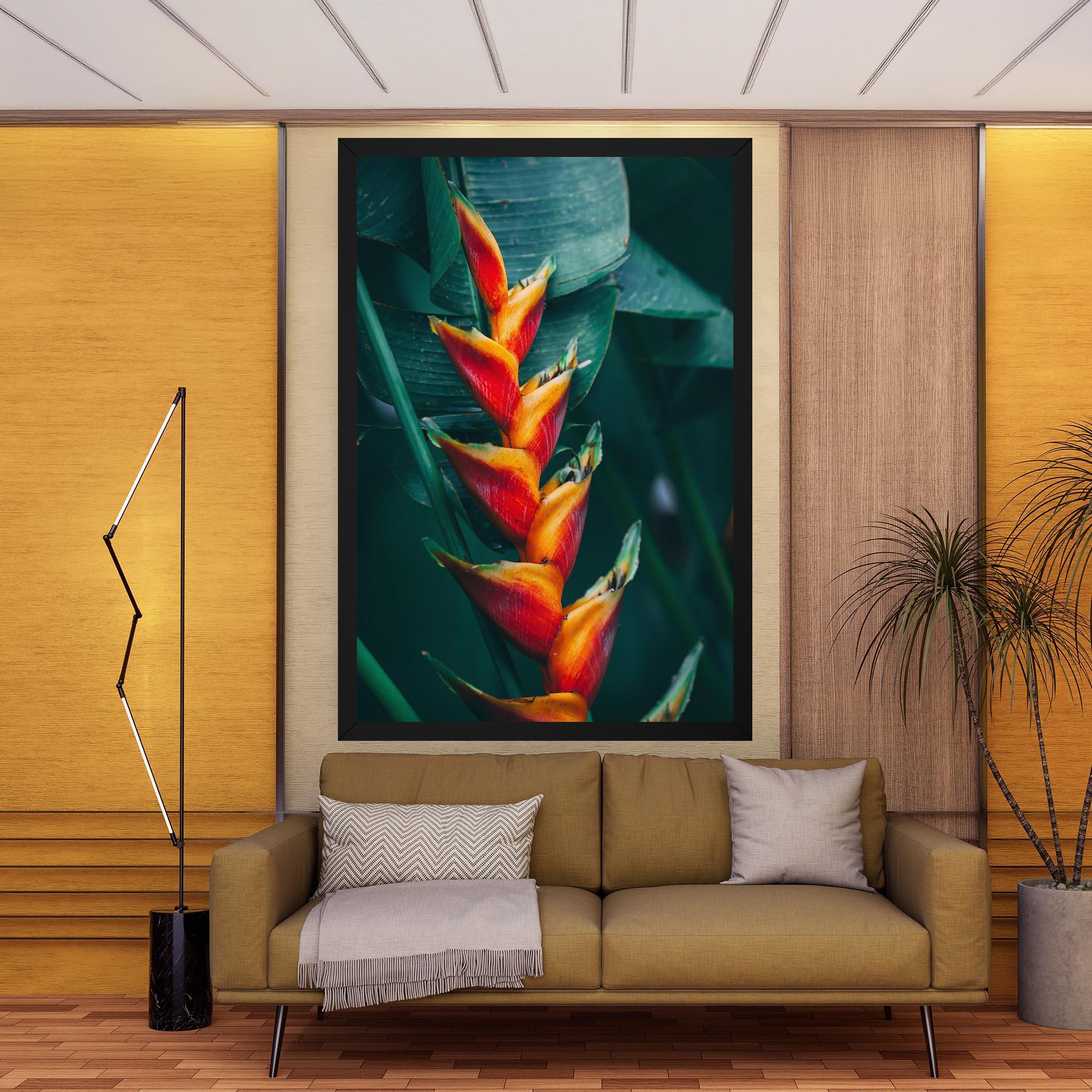 Vászonkép Red Orange Exotic mockup 9