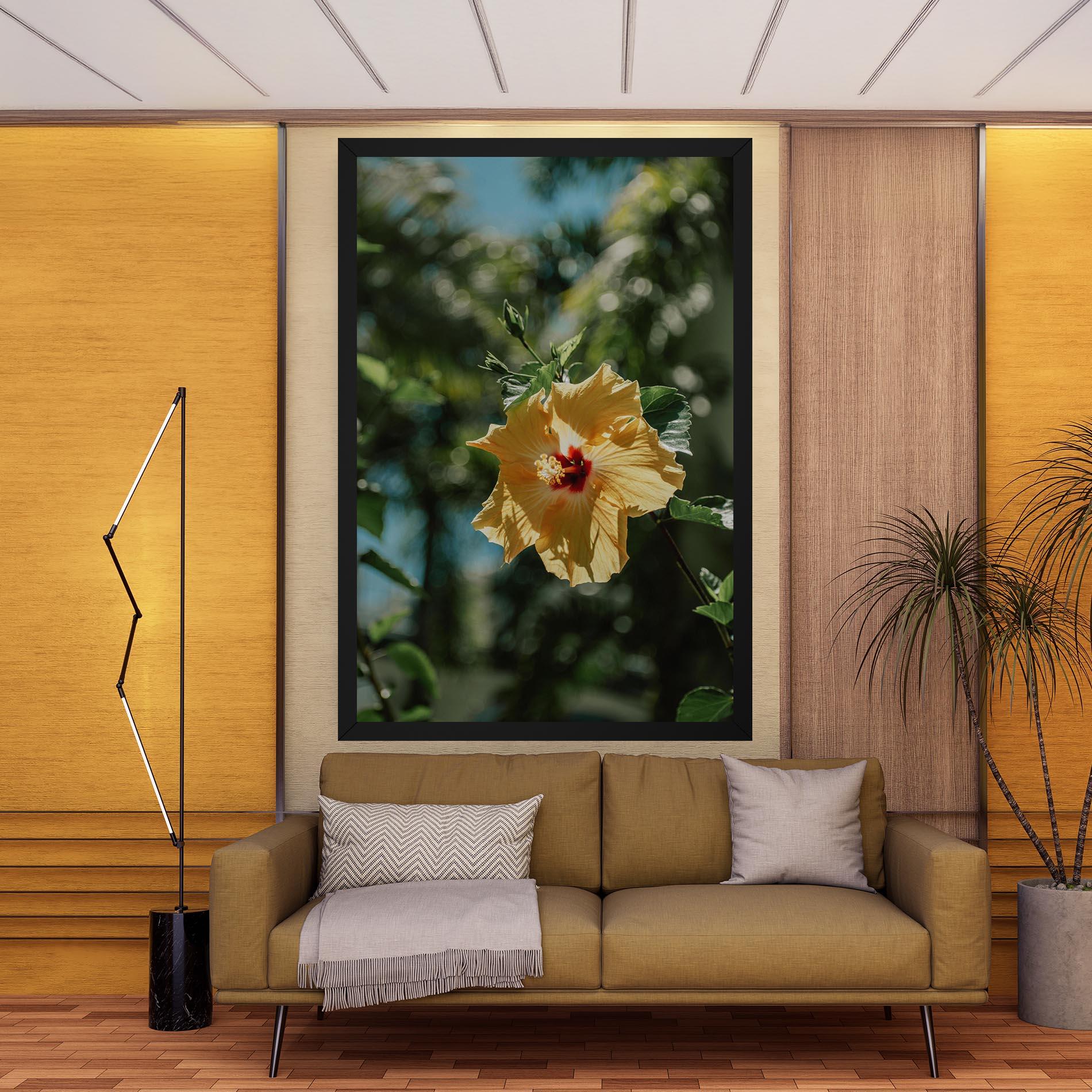 Vászonkép Yellow Pretty Exotic mockup 9