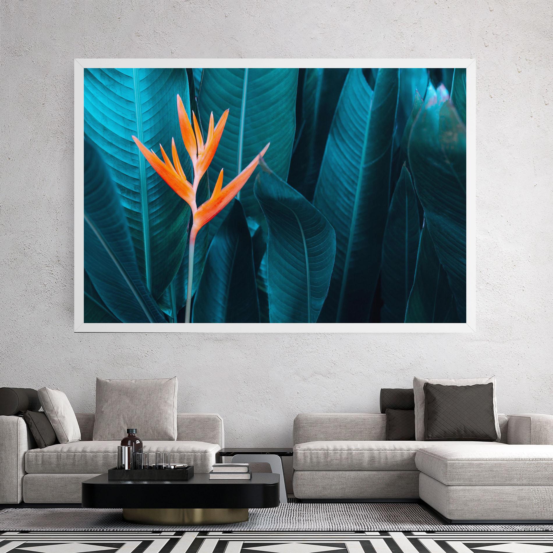 Vászonkép Orange Green Exotic mockup 2