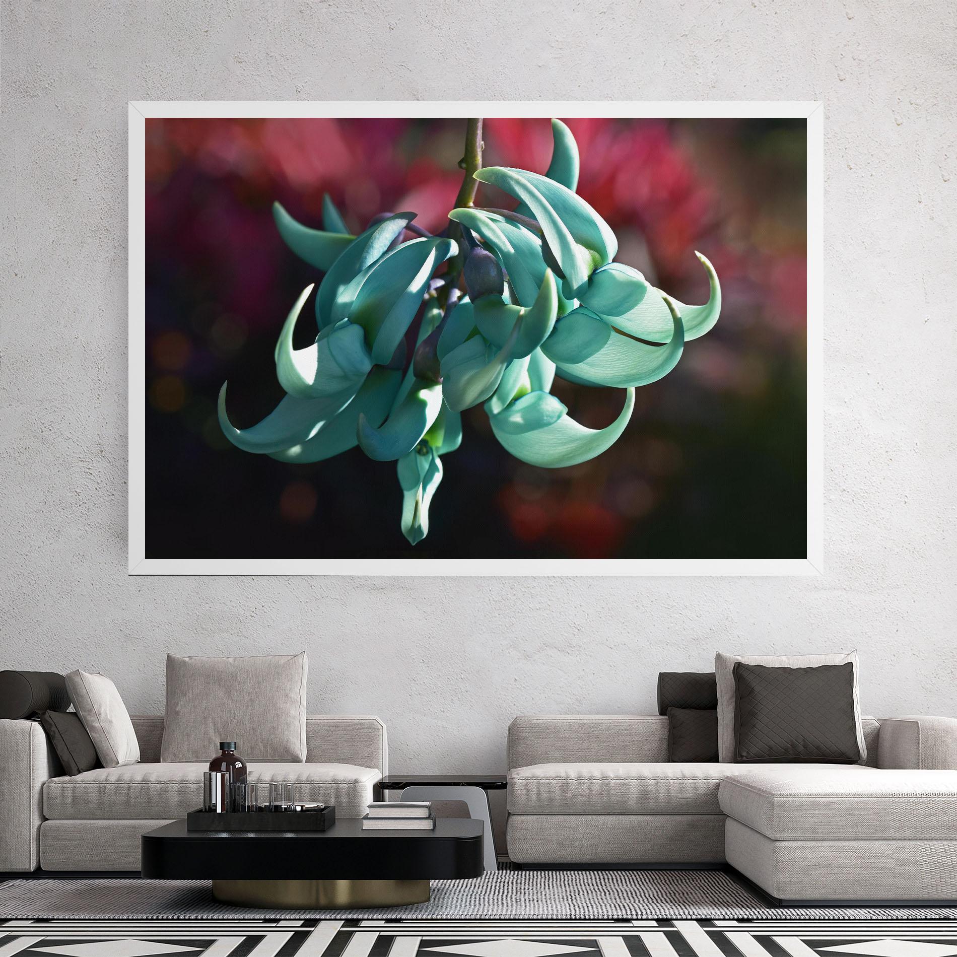 Vászonkép Pastel Green Plant mockup 2