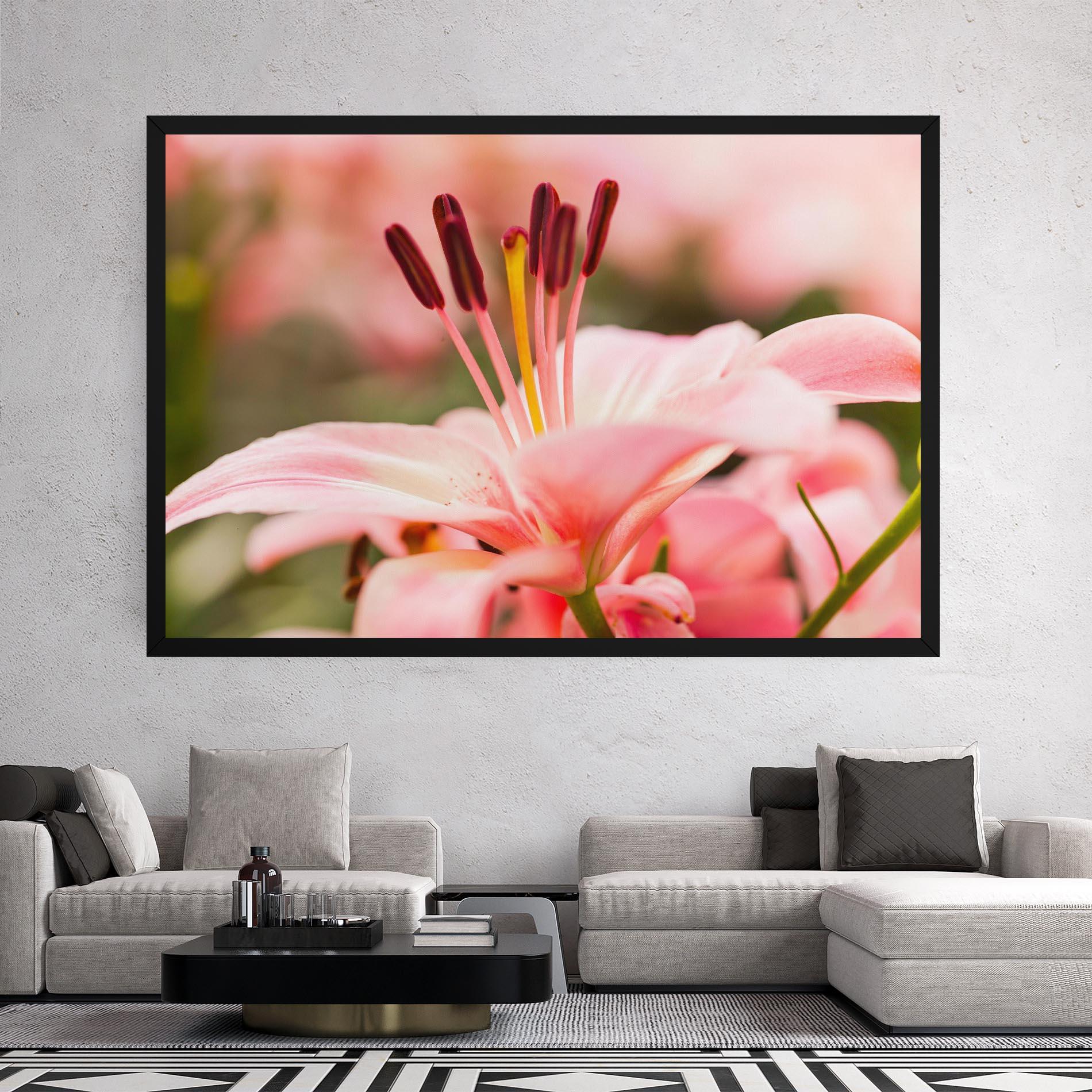 Vászonkép Flower mockup 2