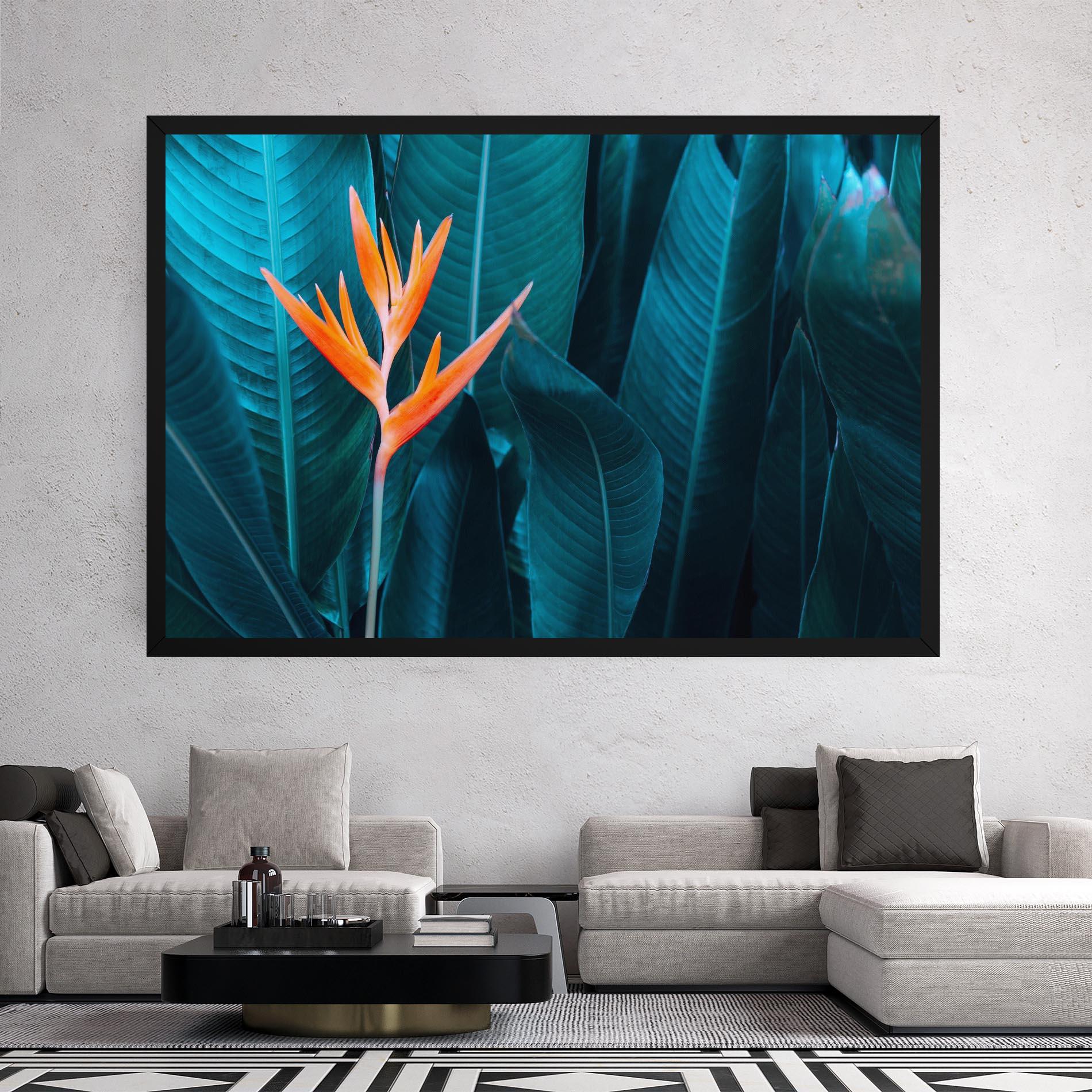 Vászonkép Orange Green Exotic mockup 2