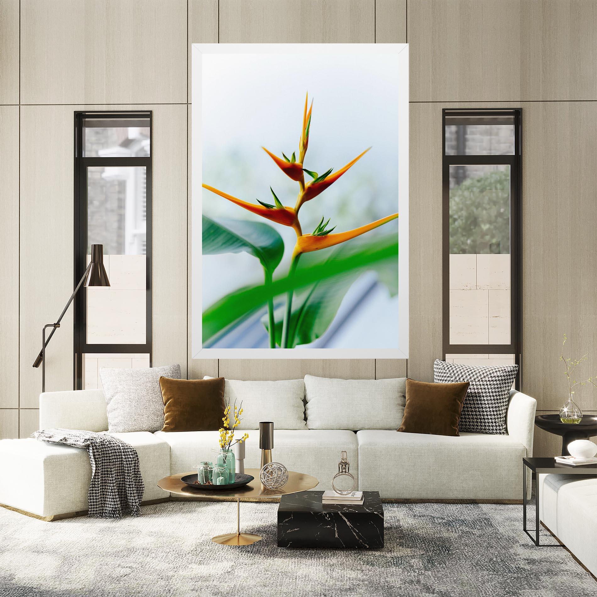 Vászonkép Exotic Orange Green mockup 2