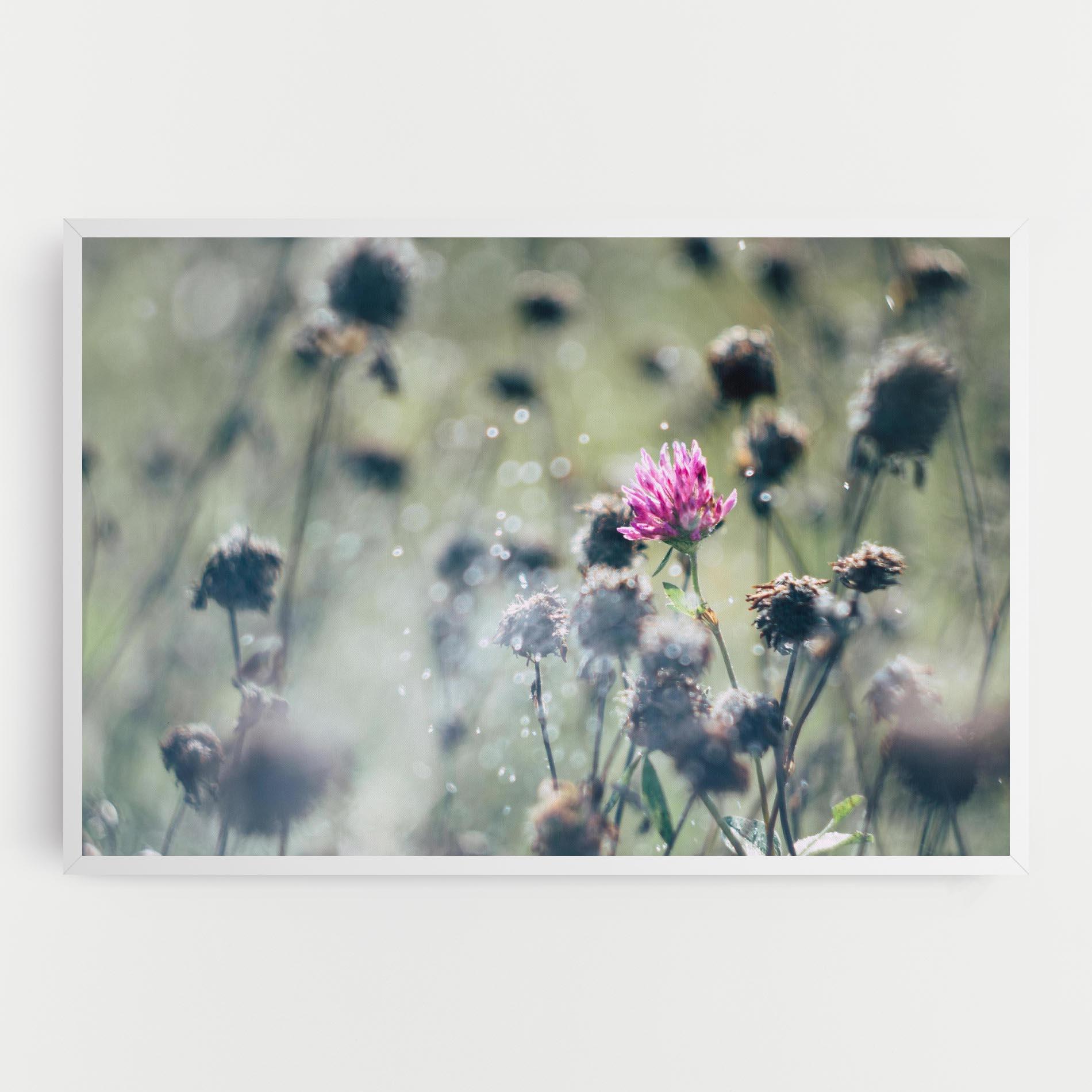Vászonkép Dreamy Purple Flower mockup 0