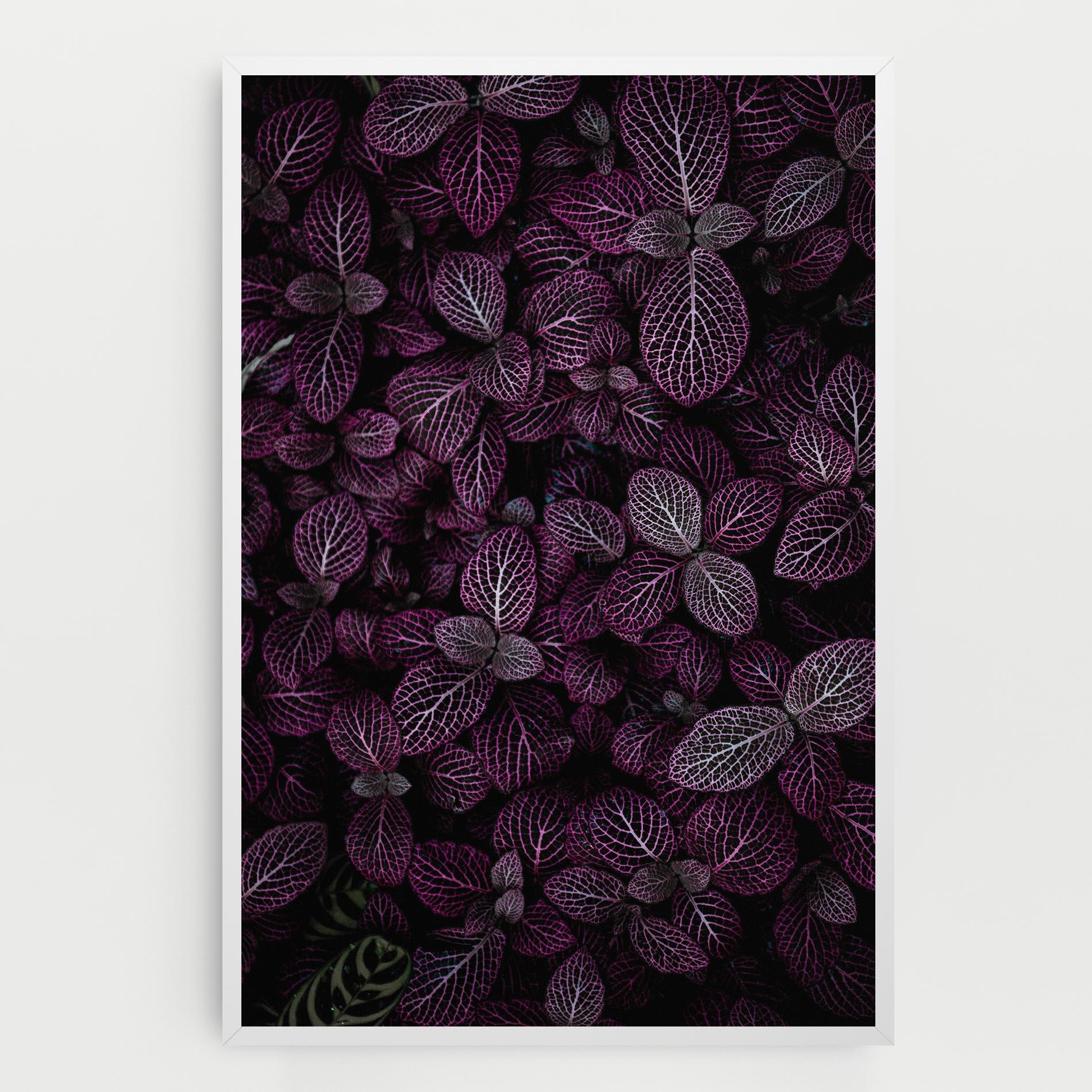 Vászonkép Purple Leaves mockup 0