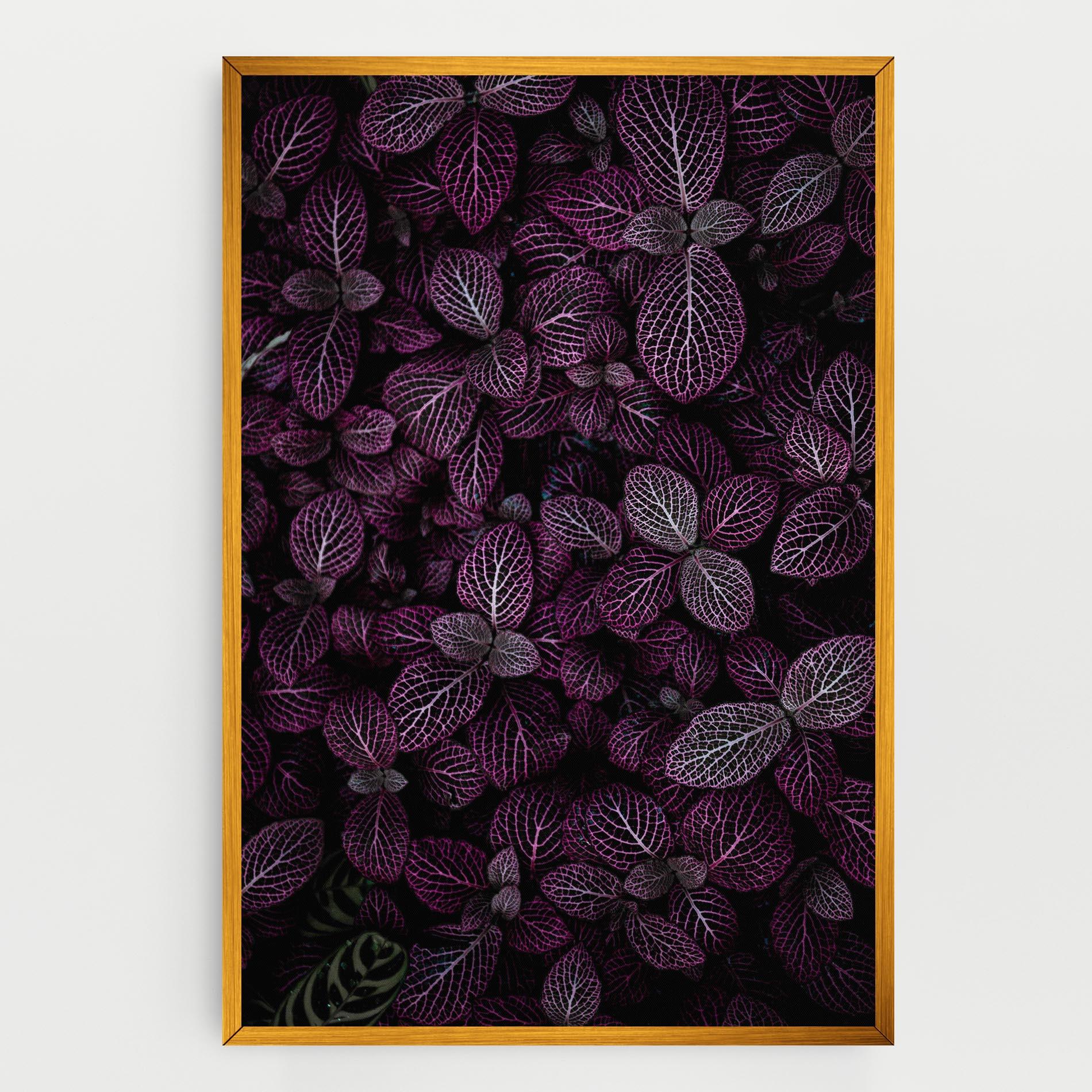 Vászonkép Purple Leaves mockup 0