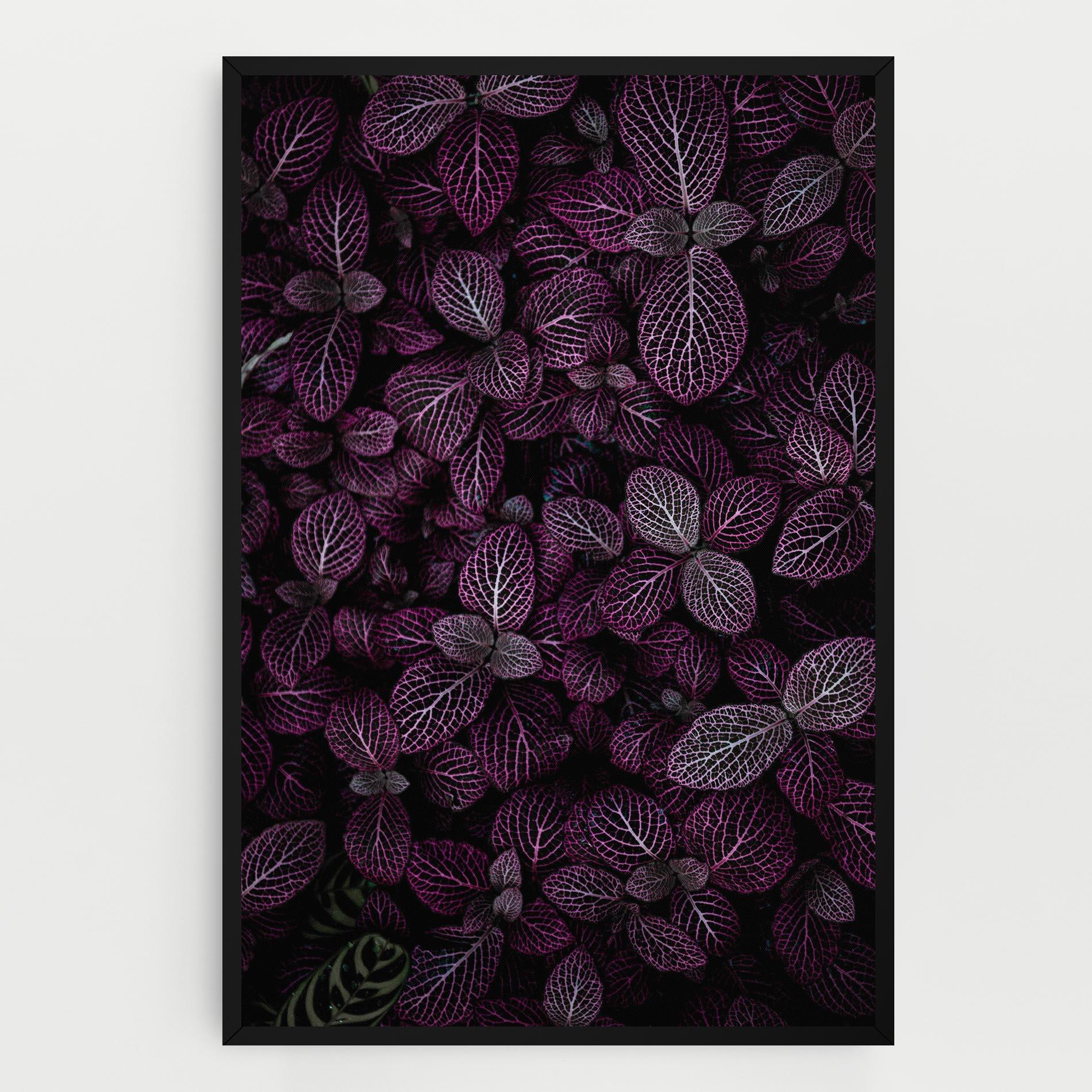Vászonkép Purple Leaves mockup 0
