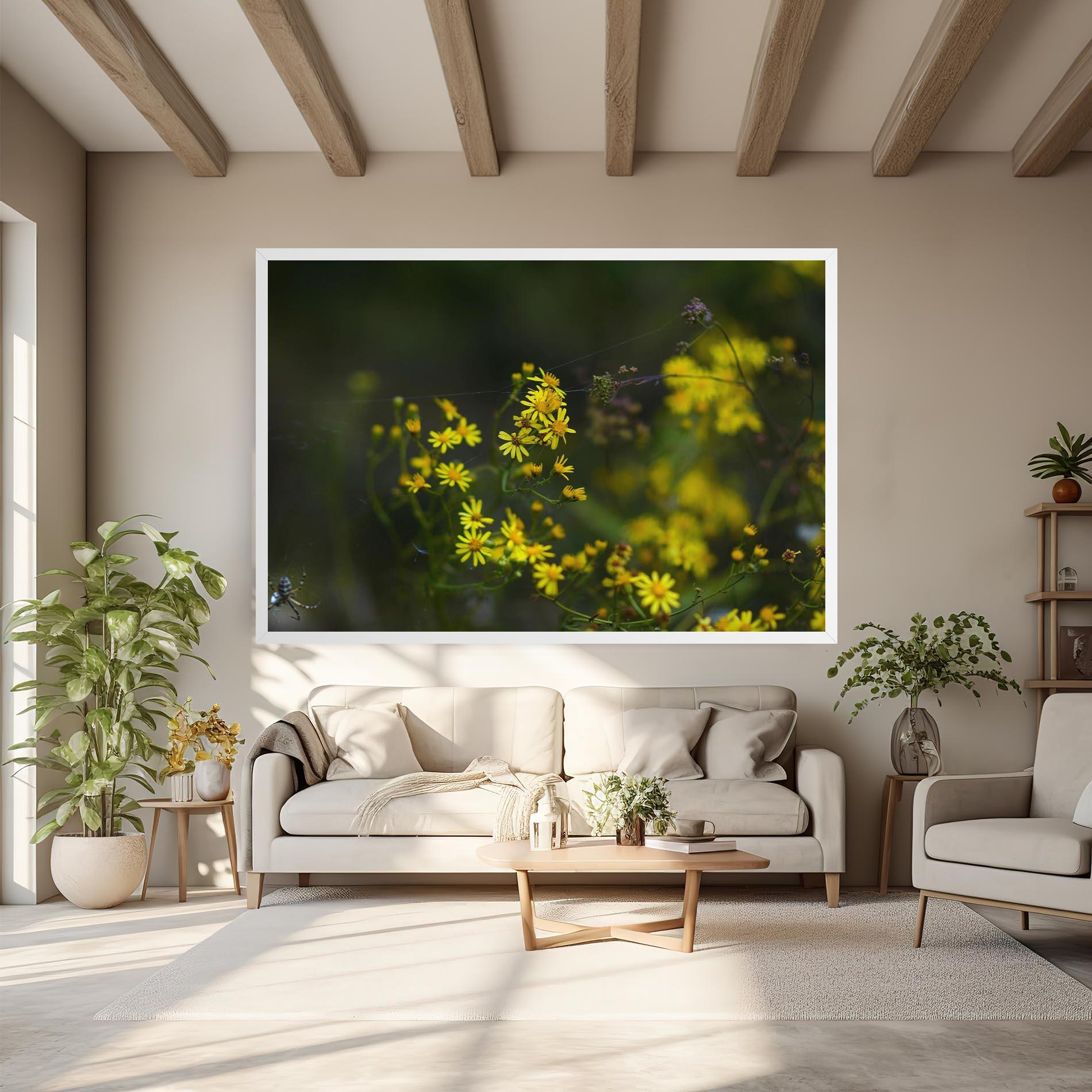 Vászonkép Small Wild Flowers mockup 6