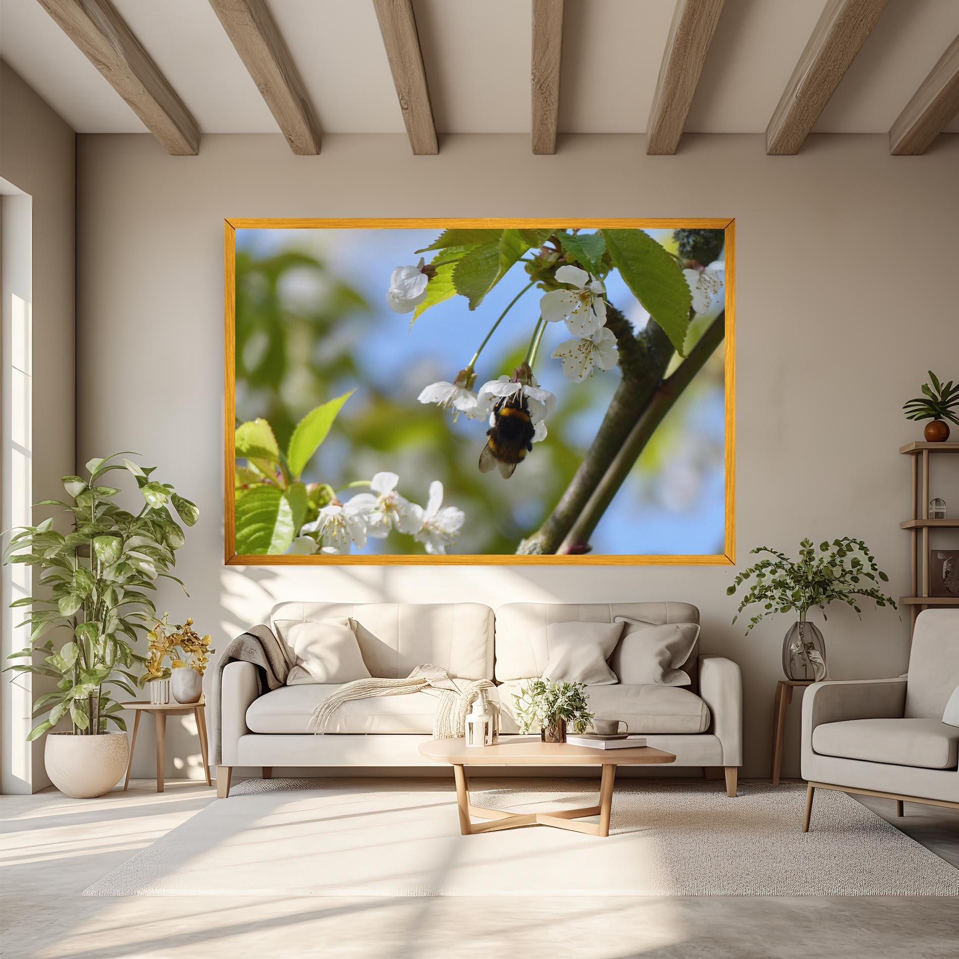 Vászonkép Bee Wild Tree mockup 6