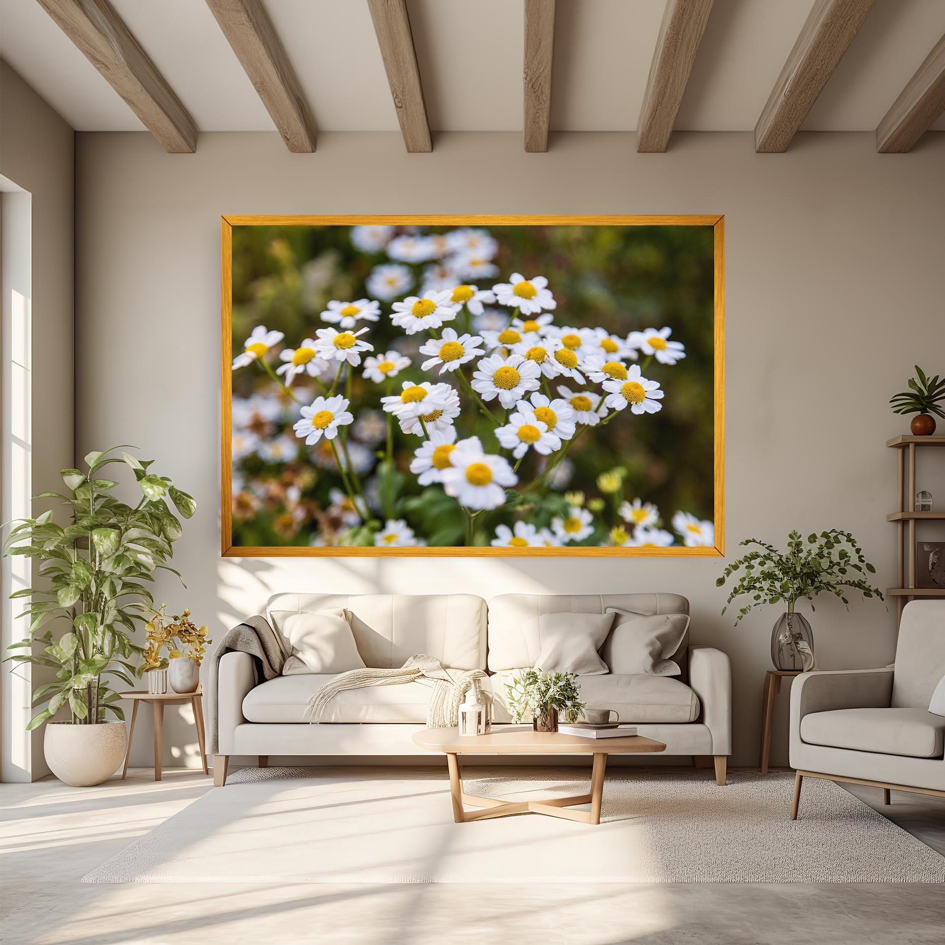 Vászonkép Flowers Garden mockup 6