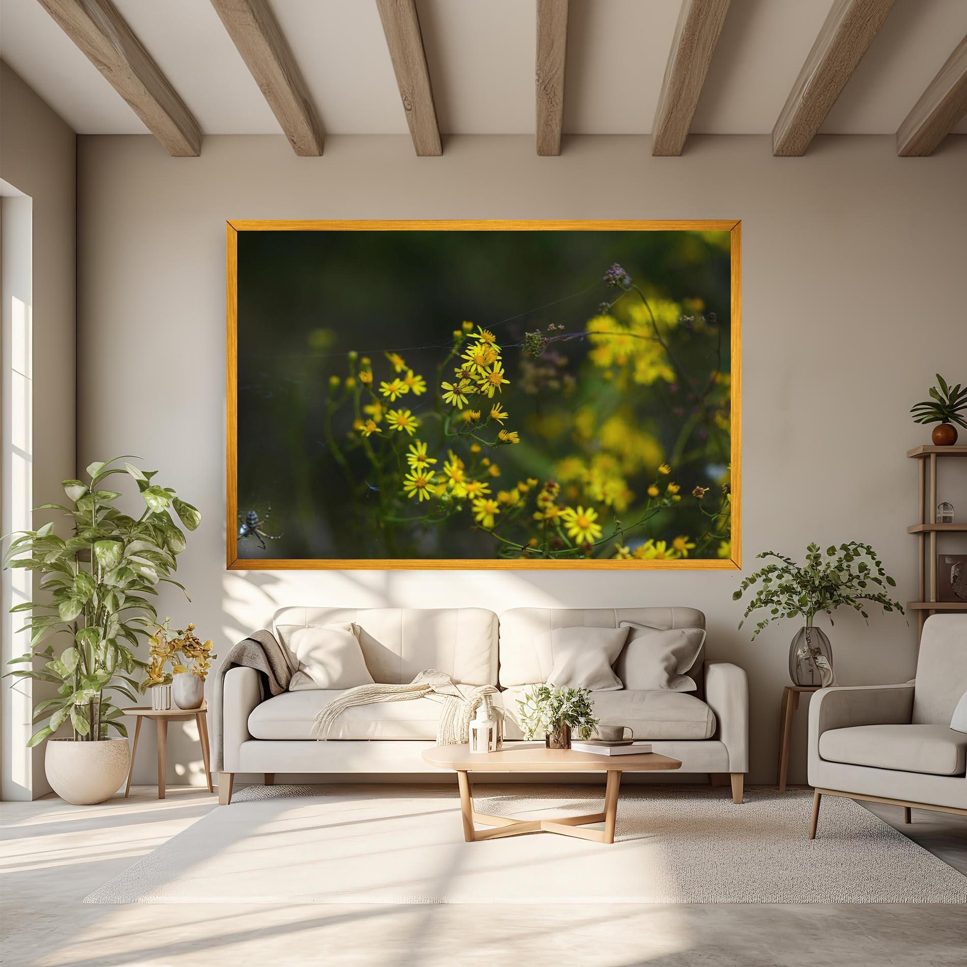 Vászonkép Small Wild Flowers mockup 6