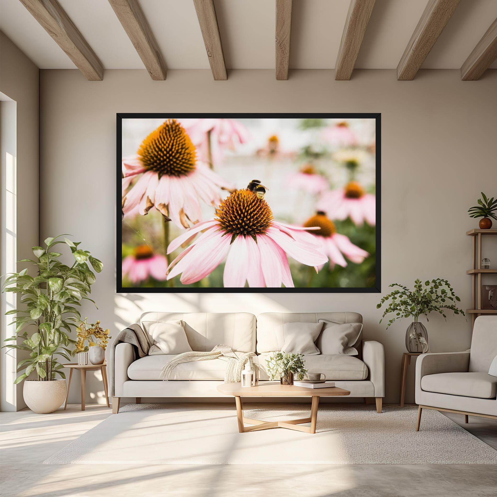 Vászonkép Daylight Flower mockup 6