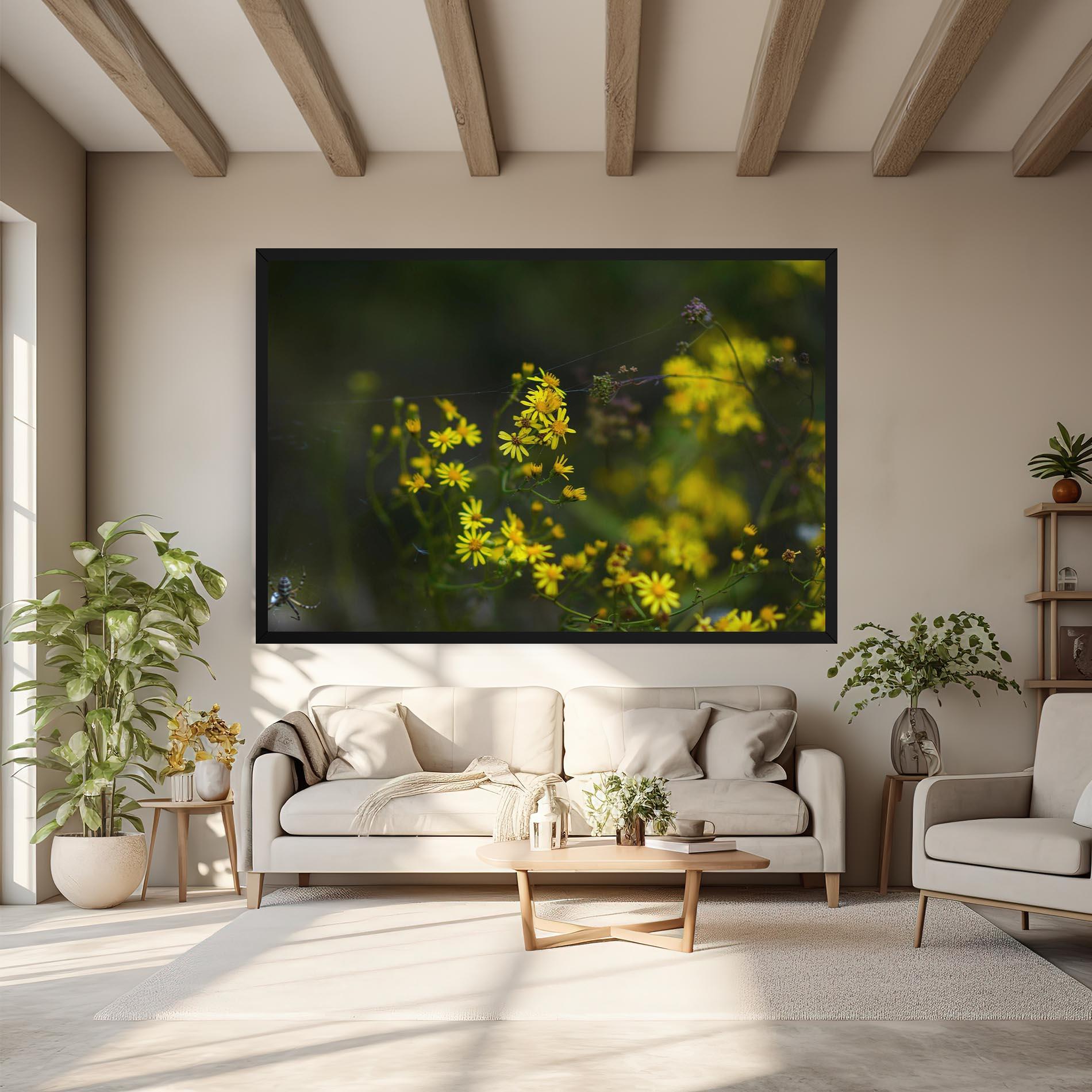 Vászonkép Small Wild Flowers mockup 6