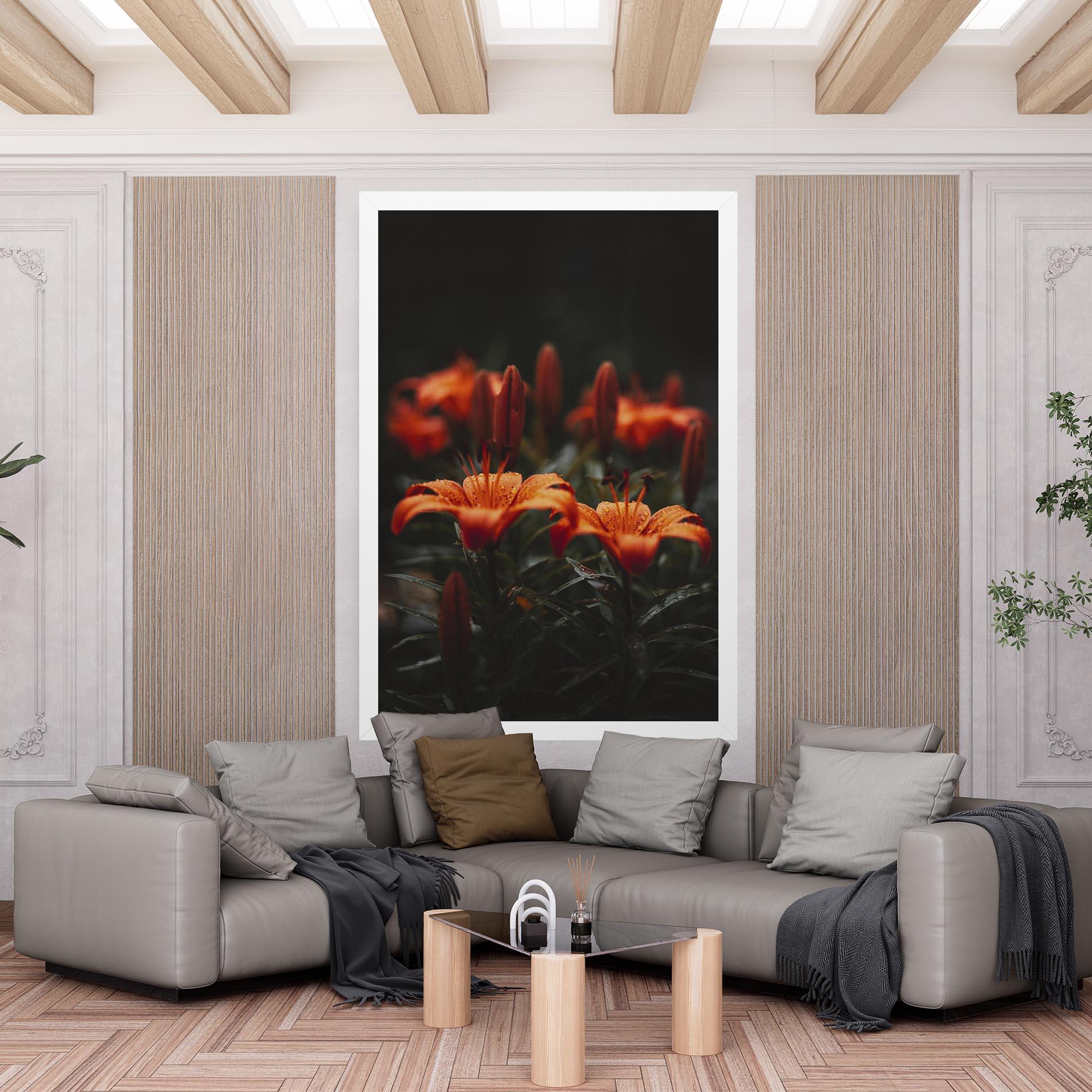 Vászonkép Dreamy Wild Flower mockup 6